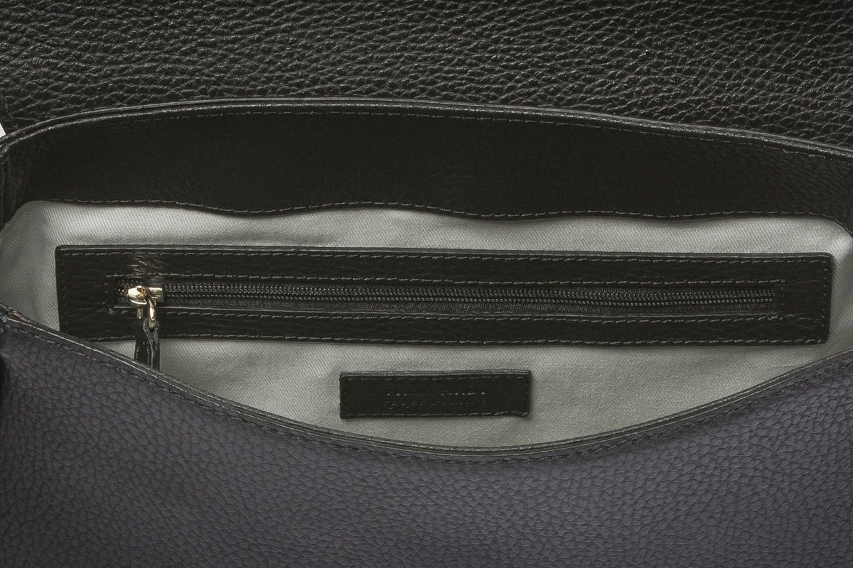 Bolso de mano Elegance de piel grabada de Trussardi