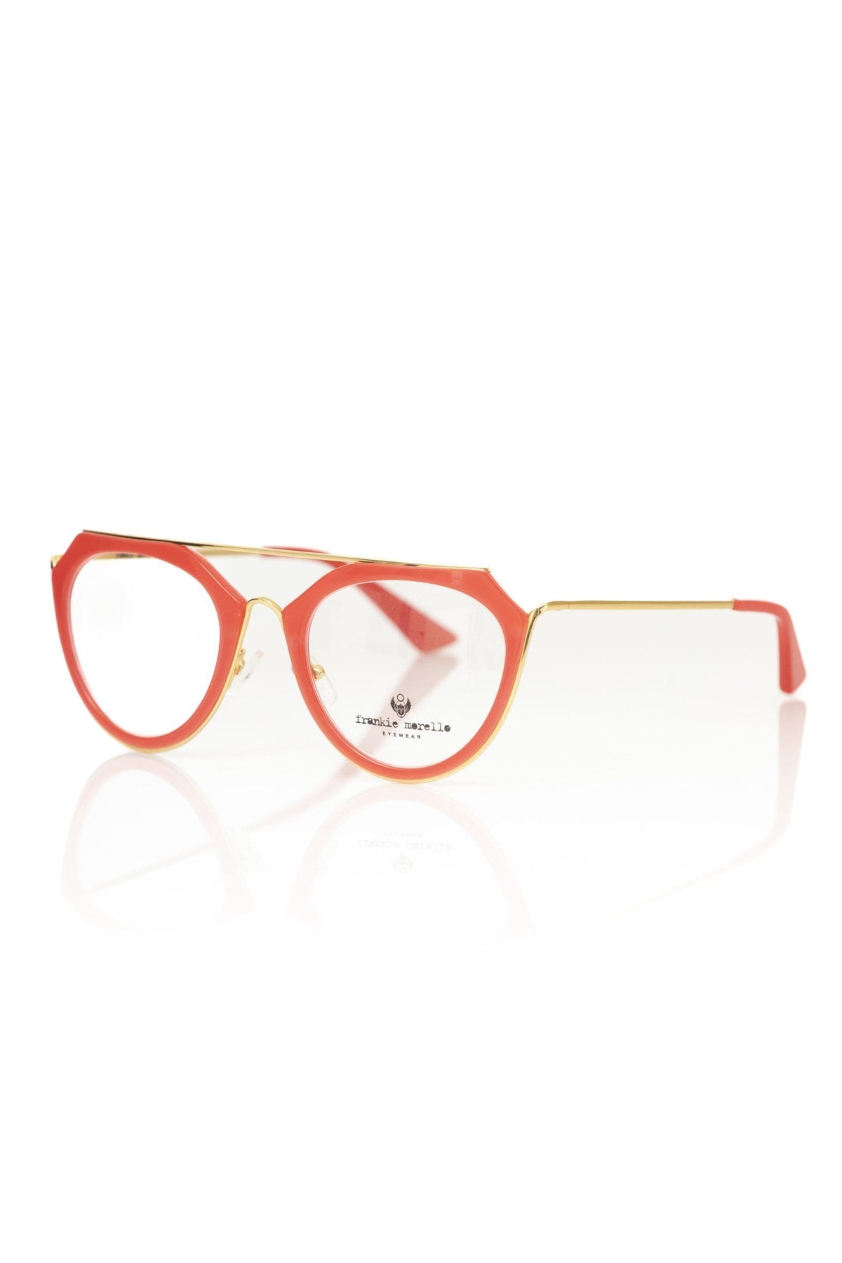 Gafas de sol Frankie Morello Aviator con perfil en coral y estilo elegante