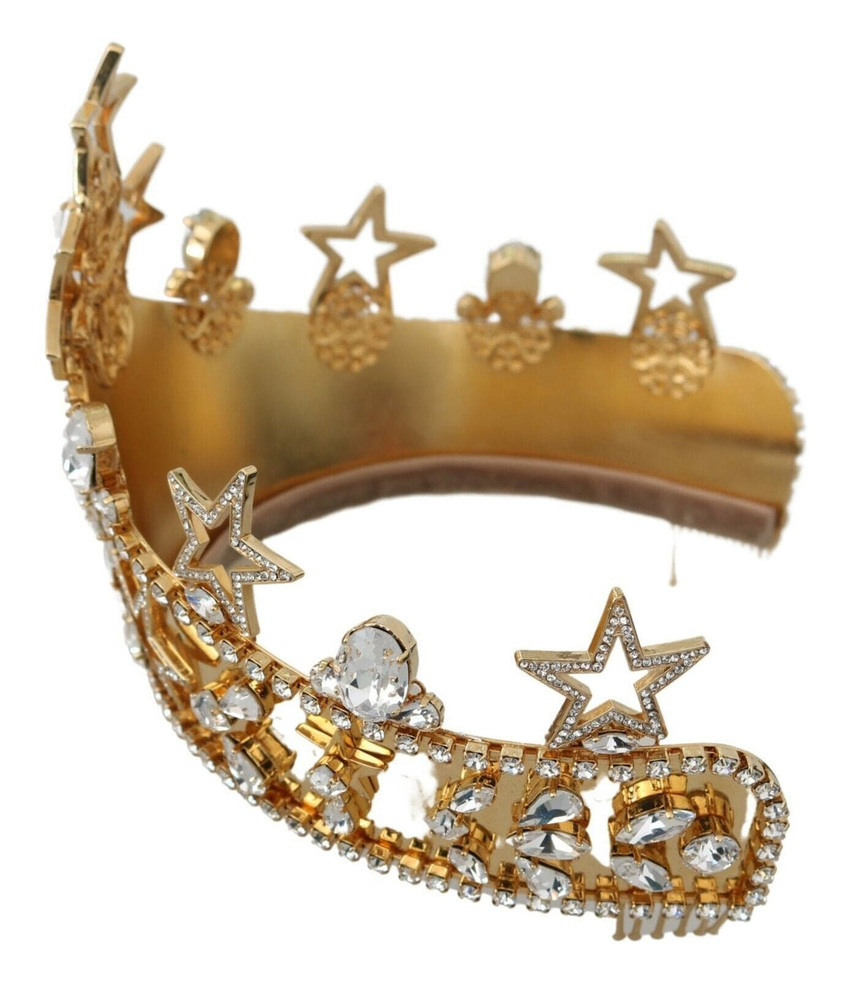 Diadème en or Dolce &amp; Gabbana Regal Crystal Diadem