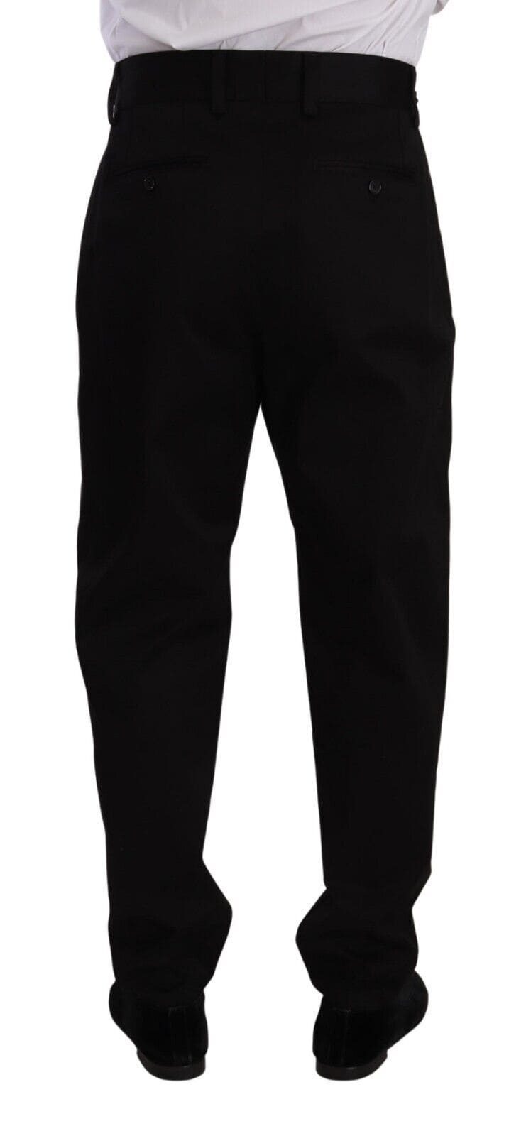 Pantalon slim élégant en coton Dolce &amp; Gabbana