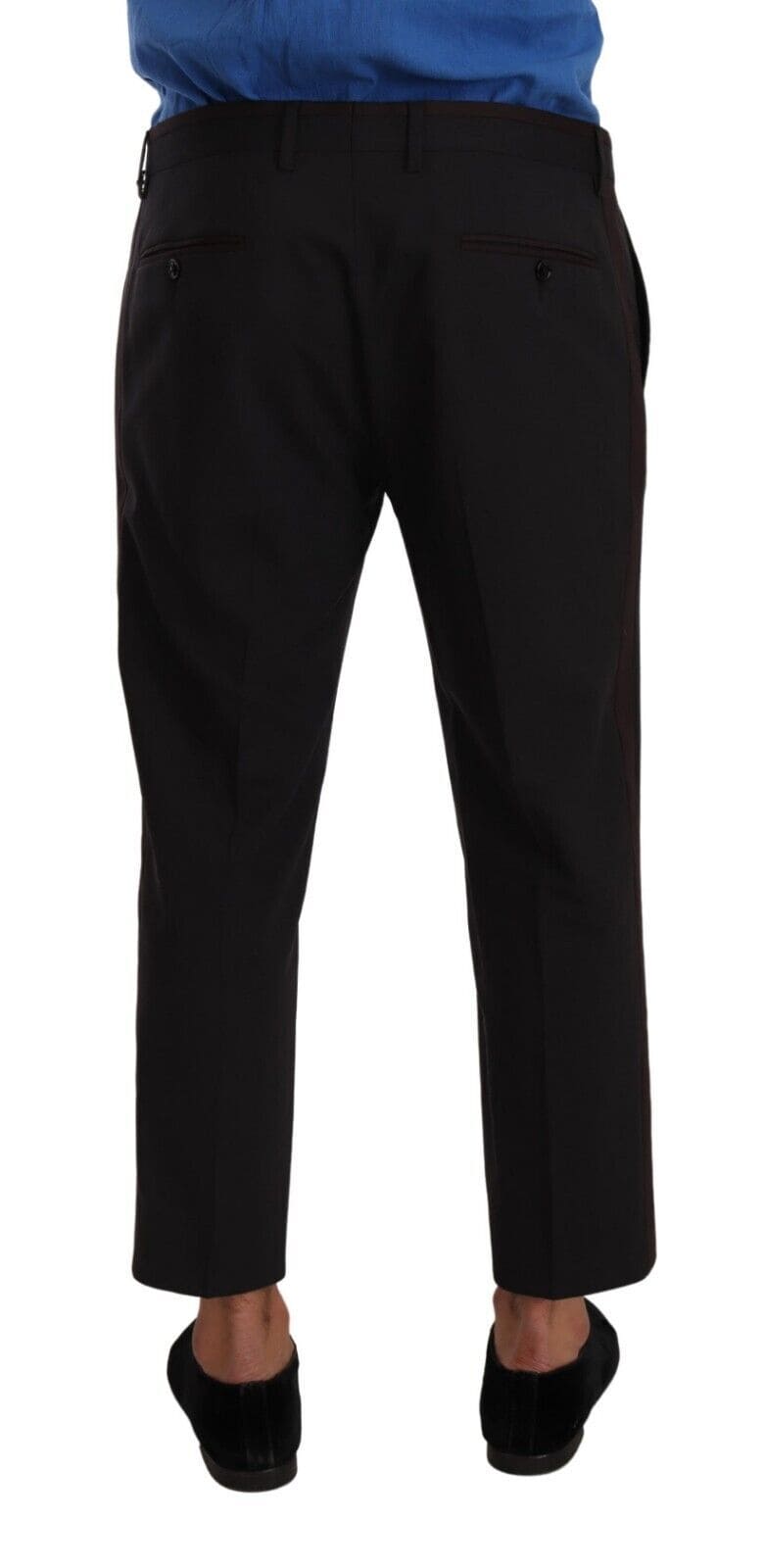 Pantalon court en laine stretch élégant Dolce &amp; Gabbana