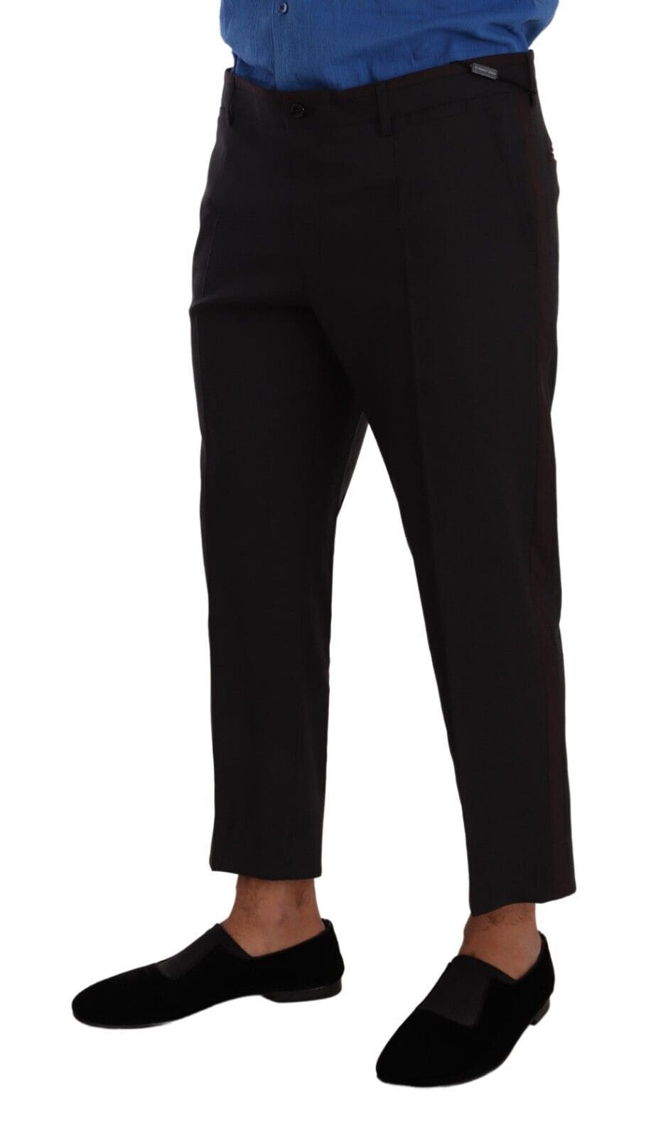 Pantalon court en laine stretch élégant Dolce &amp; Gabbana