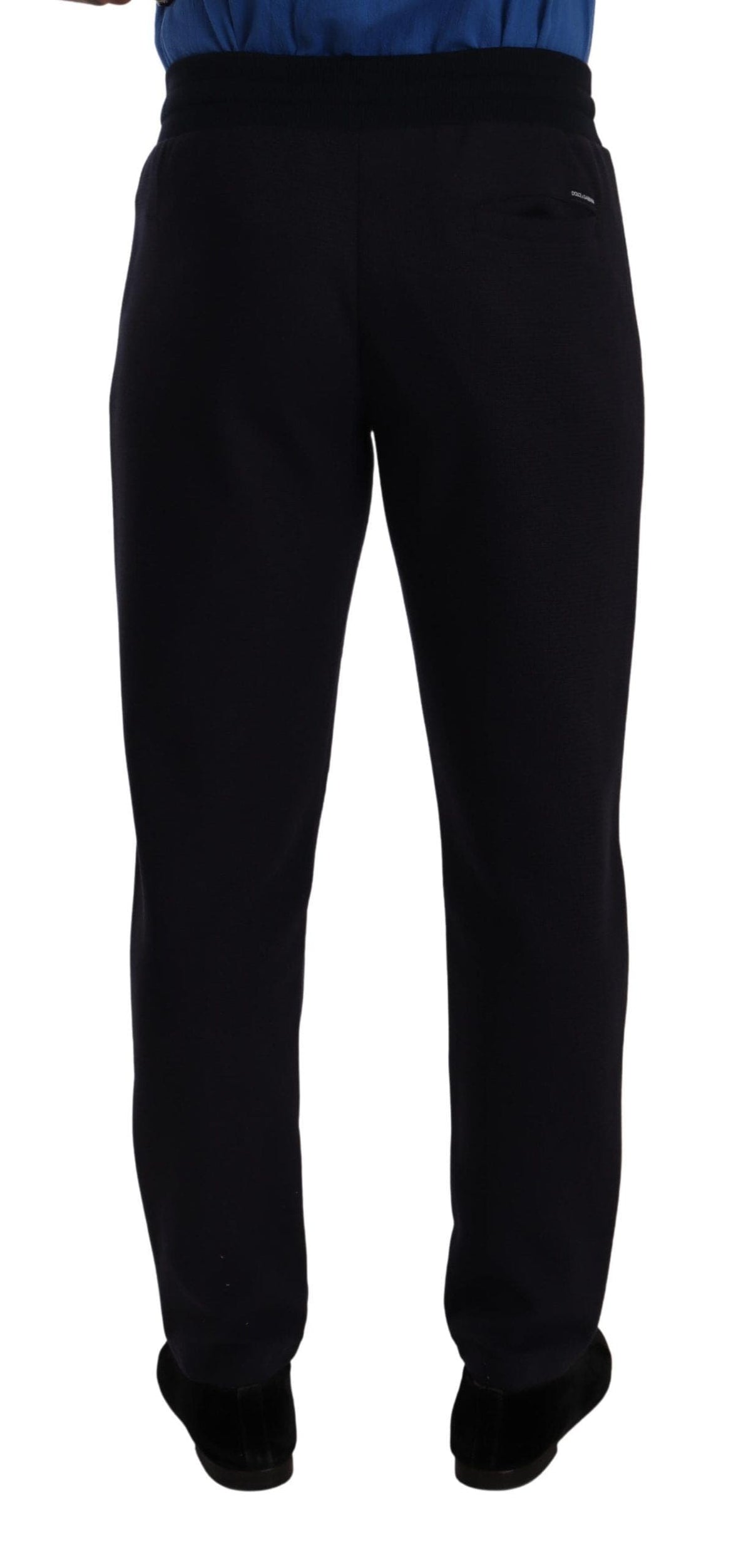 Pantalon de jogging bleu élégant Dolce &amp; Gabbana pour homme