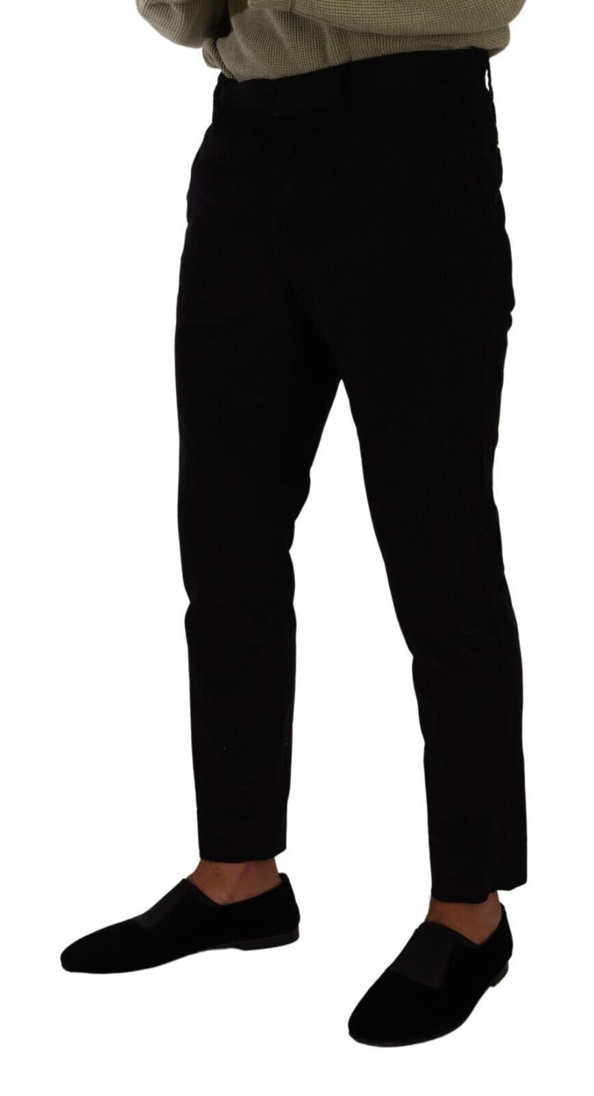 Dolce & Gabbana Elegant Slim Fit Corduroy Skinny Pants