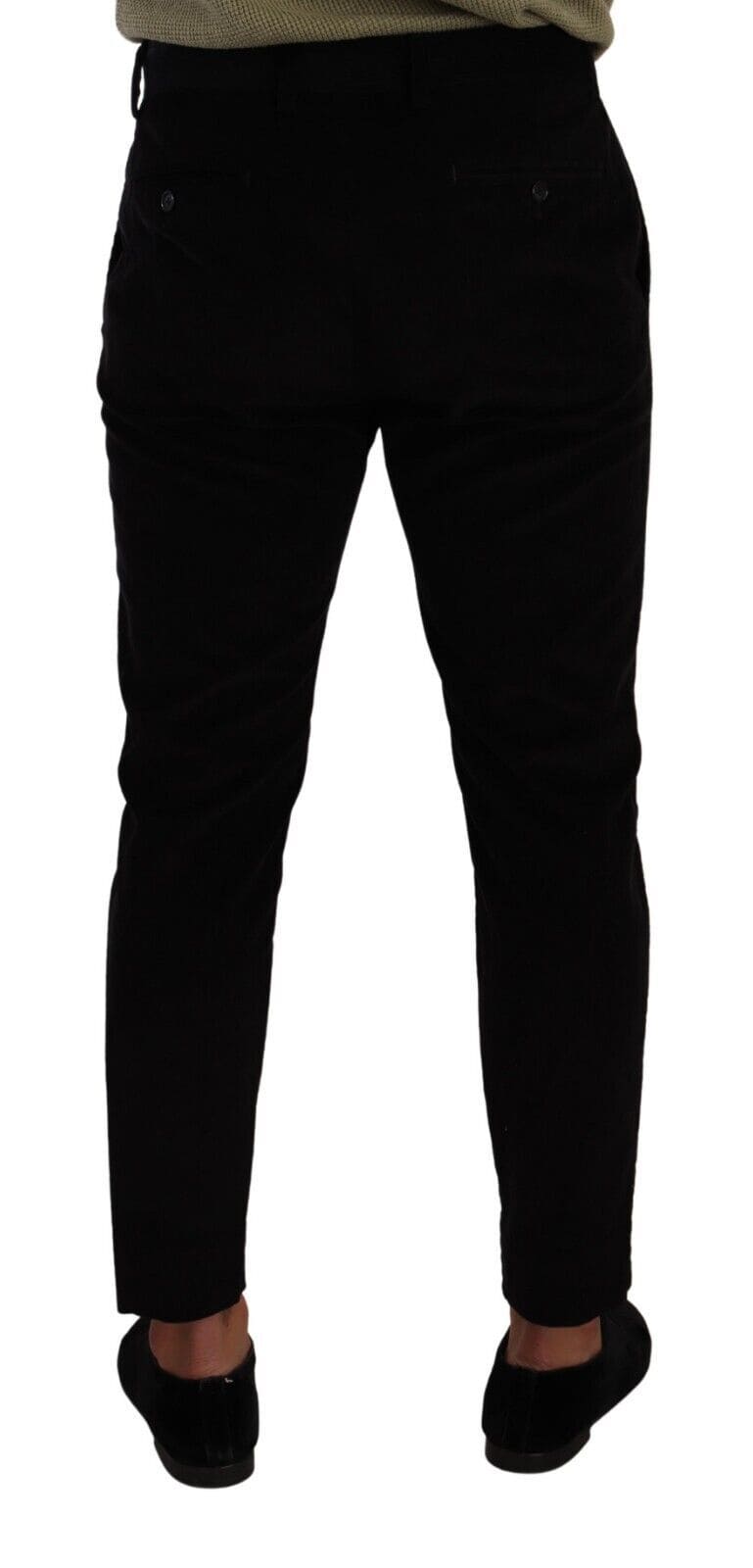 Pantalon skinny élégant en velours côtelé coupe slim Dolce &amp; Gabbana