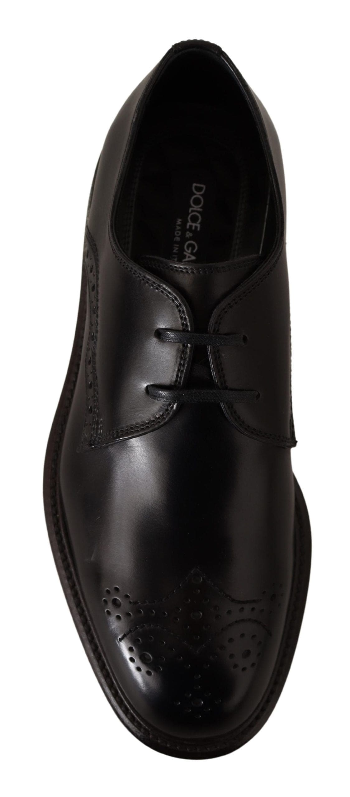 Chaussures Derby noires élégantes Dolce &amp; Gabbana