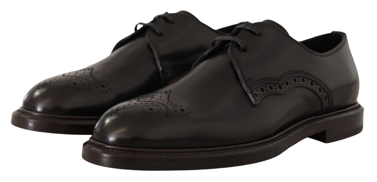 Chaussures Derby noires élégantes Dolce &amp; Gabbana