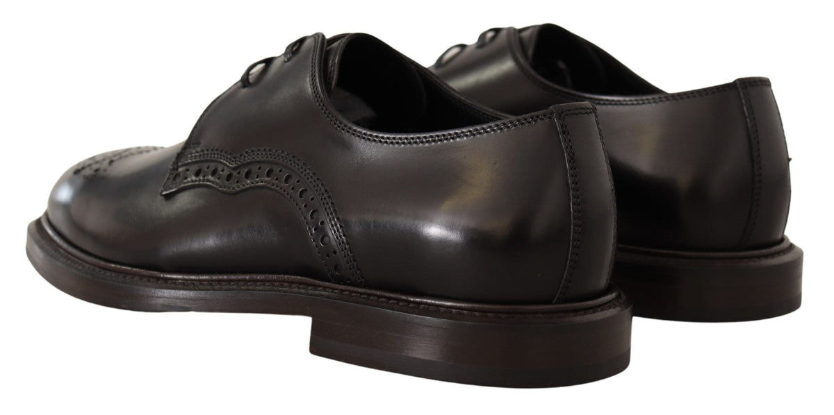 Chaussures Derby noires élégantes Dolce &amp; Gabbana