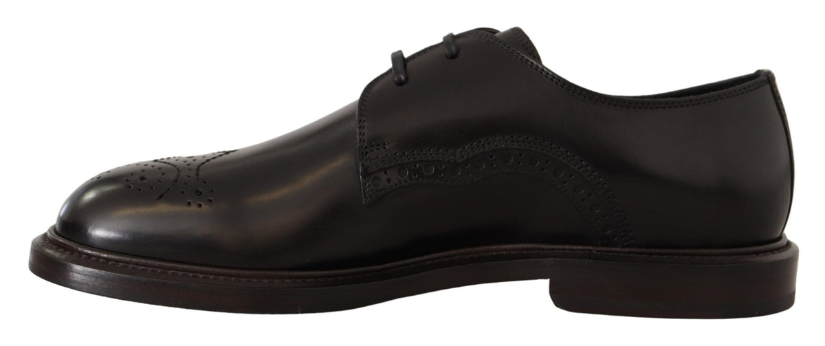 Chaussures Derby noires élégantes Dolce &amp; Gabbana