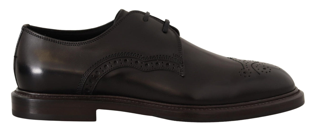 Chaussures Derby noires élégantes Dolce &amp; Gabbana