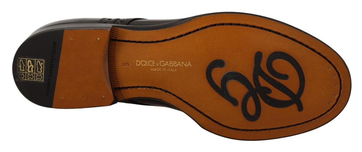 Chaussures habillées élégantes à bout golf Oxford Dolce &amp; Gabbana