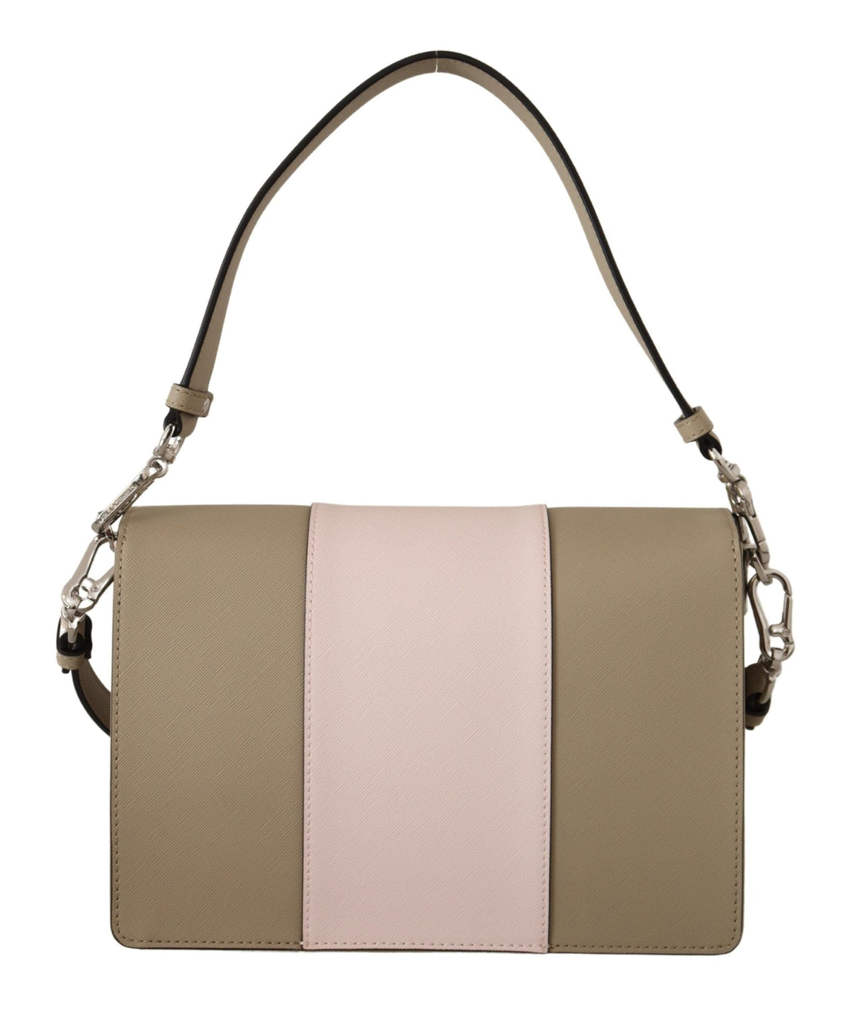 Bolso de hombro Karl Lagerfeld Chic Sage con correas dobles