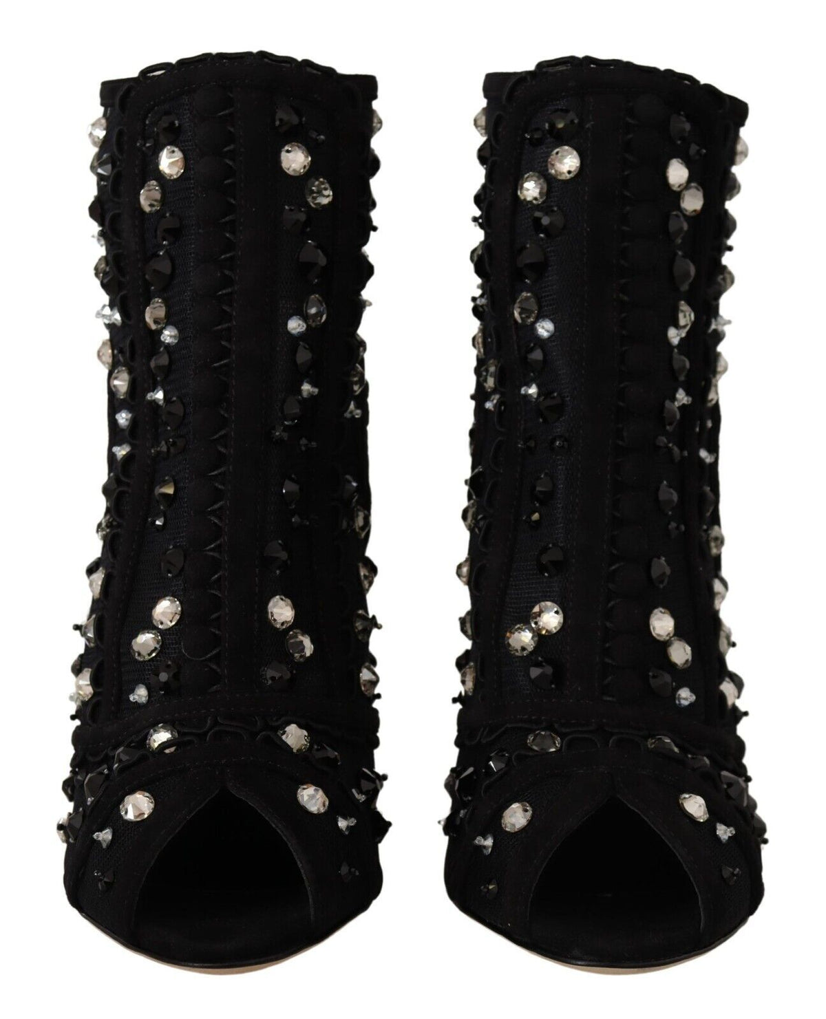 Botas cortas adornadas con cristales de Dolce &amp; Gabbana