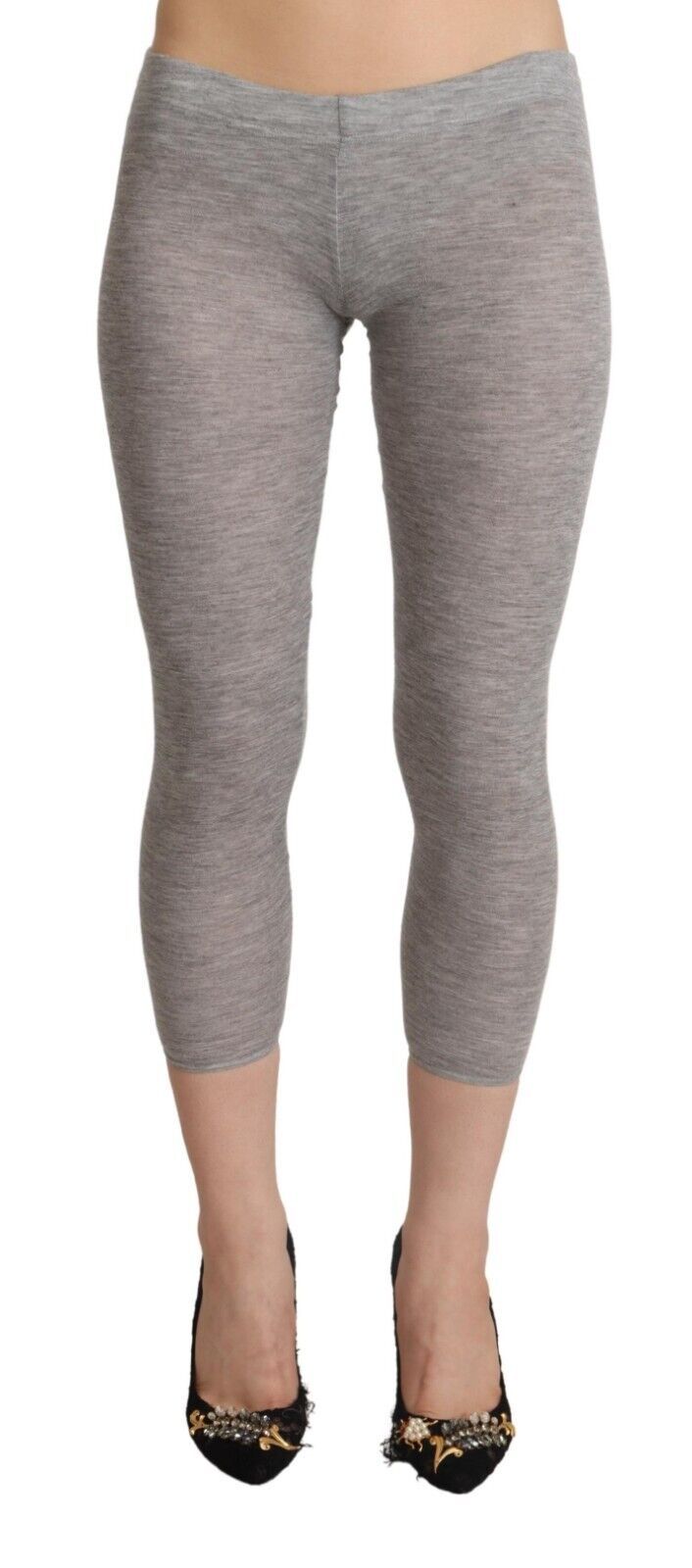 Ermanno Scervino Legging court slim gris chic