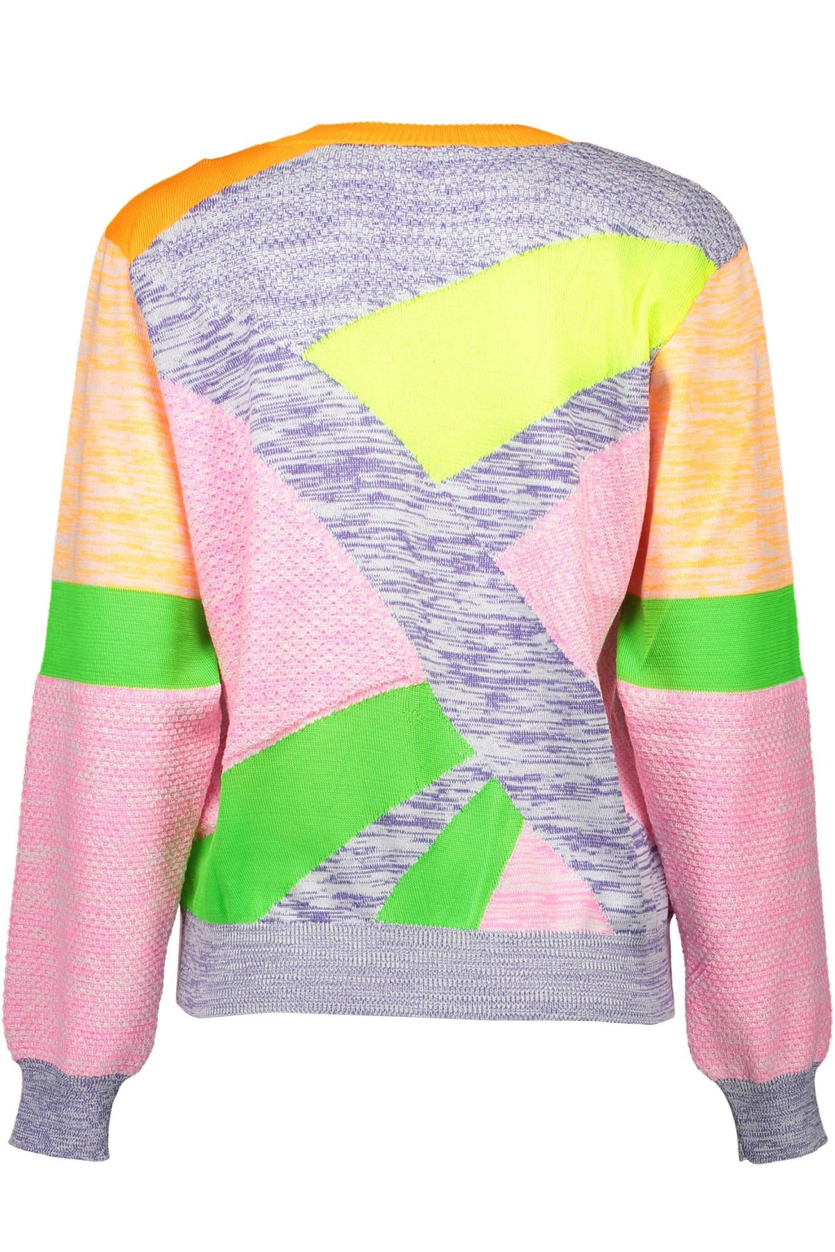 Pull chic multicolore avec logo Love Moschino