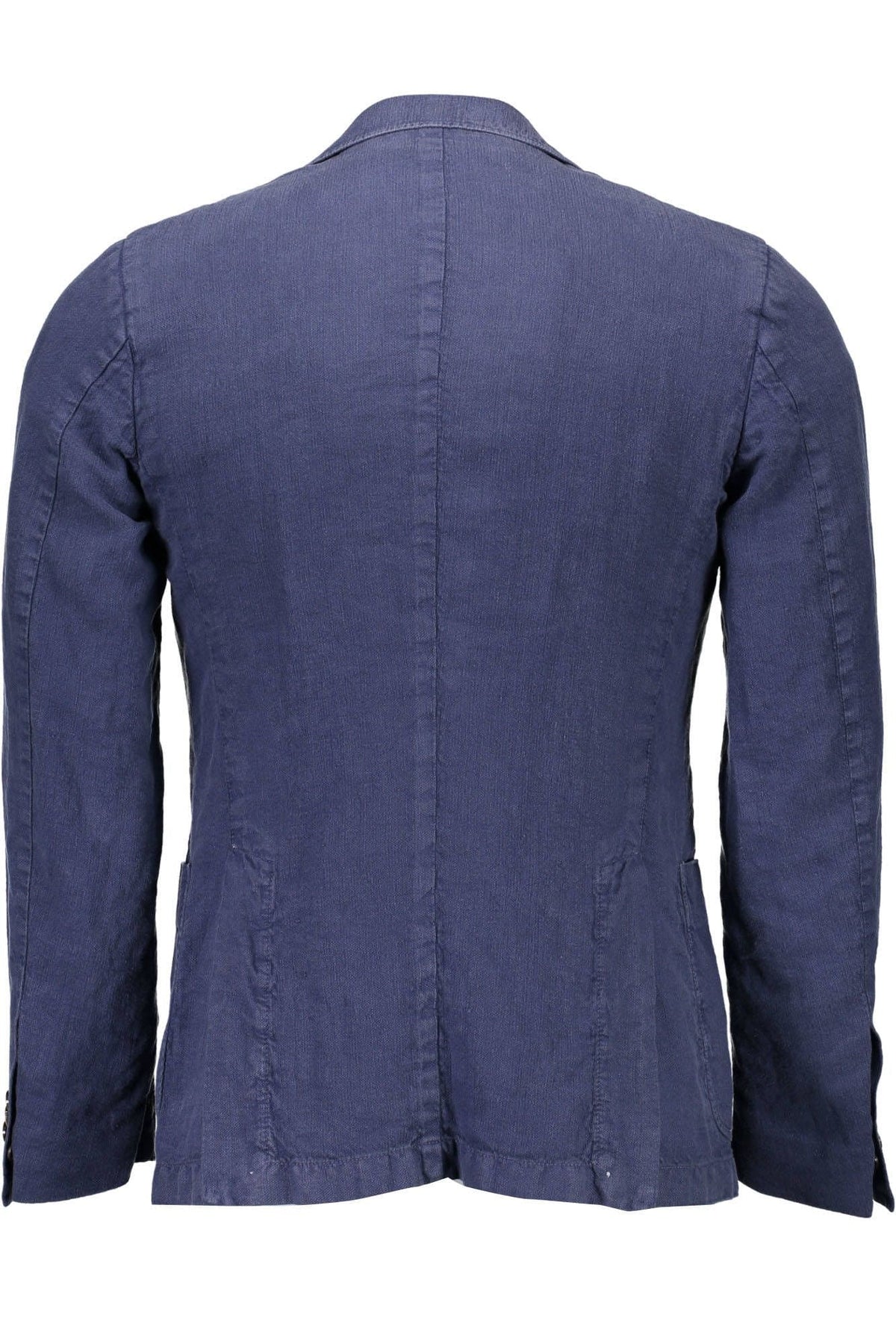 Chaqueta clásica de lino elegante de Gant - Azul sereno