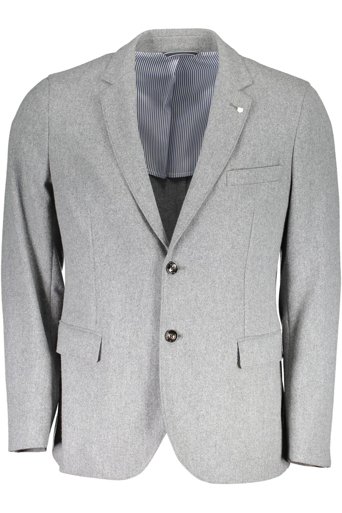 Chaqueta elegante de mezcla de lana gris de Gant