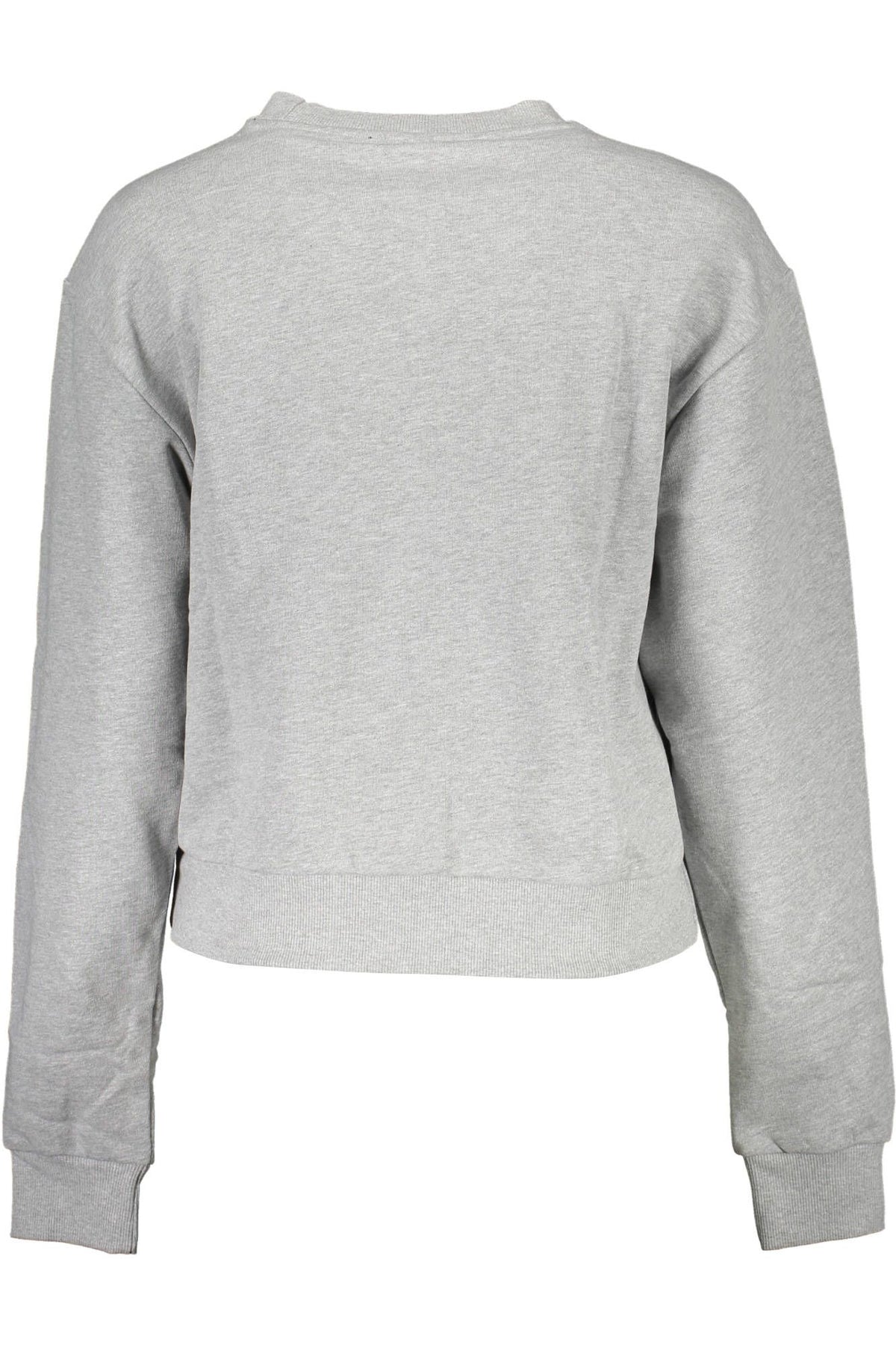 Sudadera elegante con adornos de diamantes de imitación en color gris de Guess Jeans