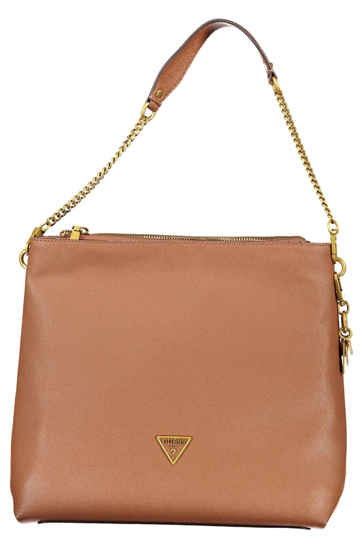 Sac à bandoulière Guess Jeans Chic en polyuréthane marron