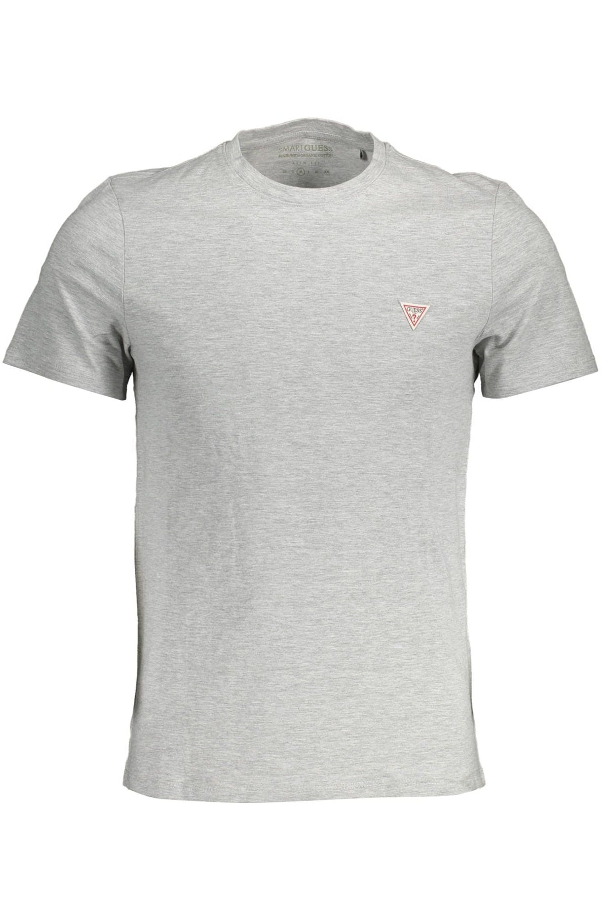 T-shirt slim gris chic avec logo Guess Jeans pour homme