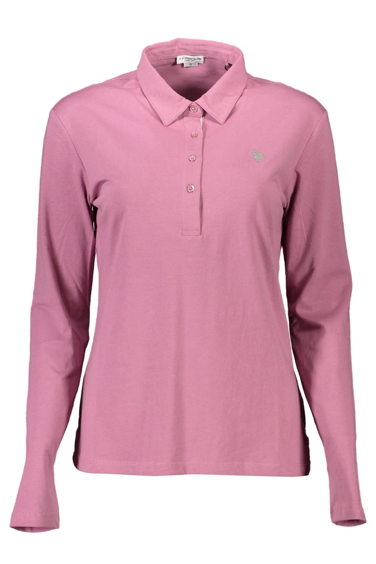 Polo rose chic à manches longues pour femme de US POLO ASSN.