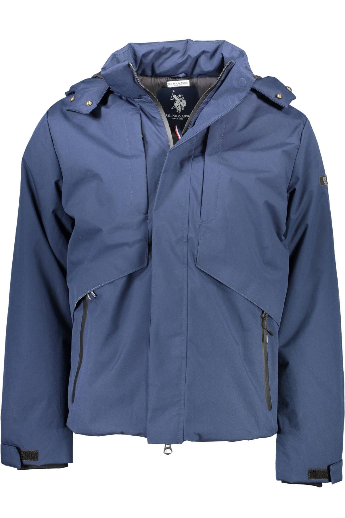 Veste à capuche imperméable bleu classique US POLO ASSN.