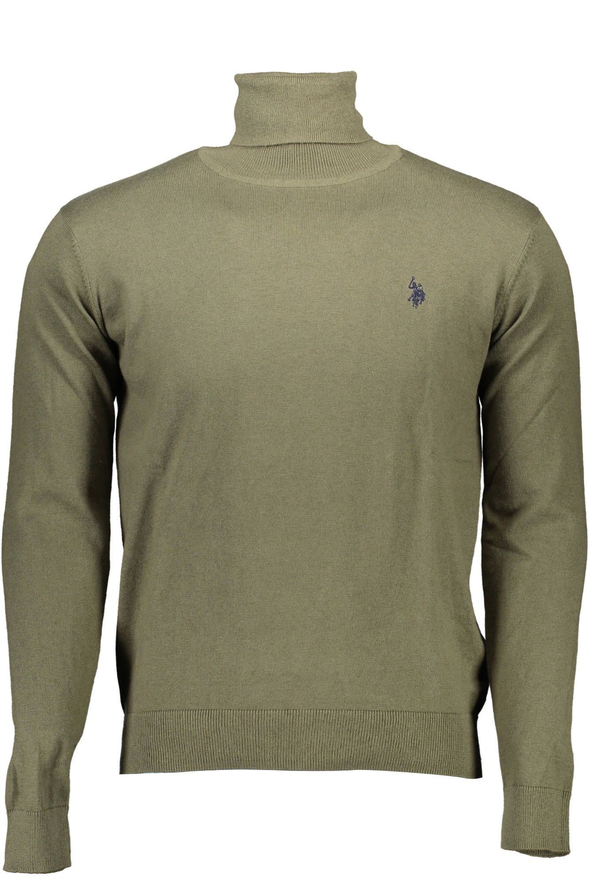 US POLO ASSN. Suéter elegante de cuello alto en mezcla de cachemira