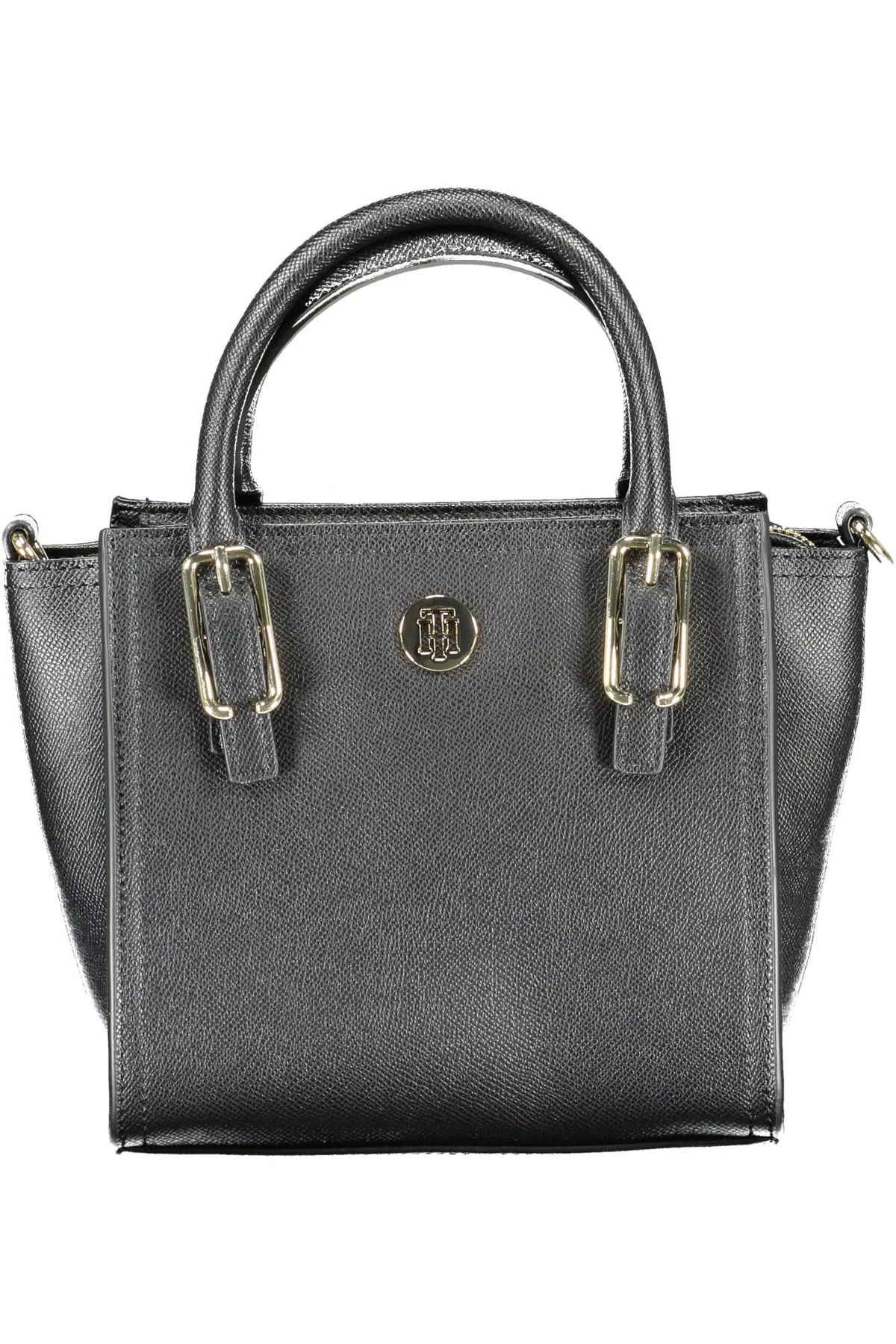 Tommy Hilfiger Black Polyethylene Women Handbag