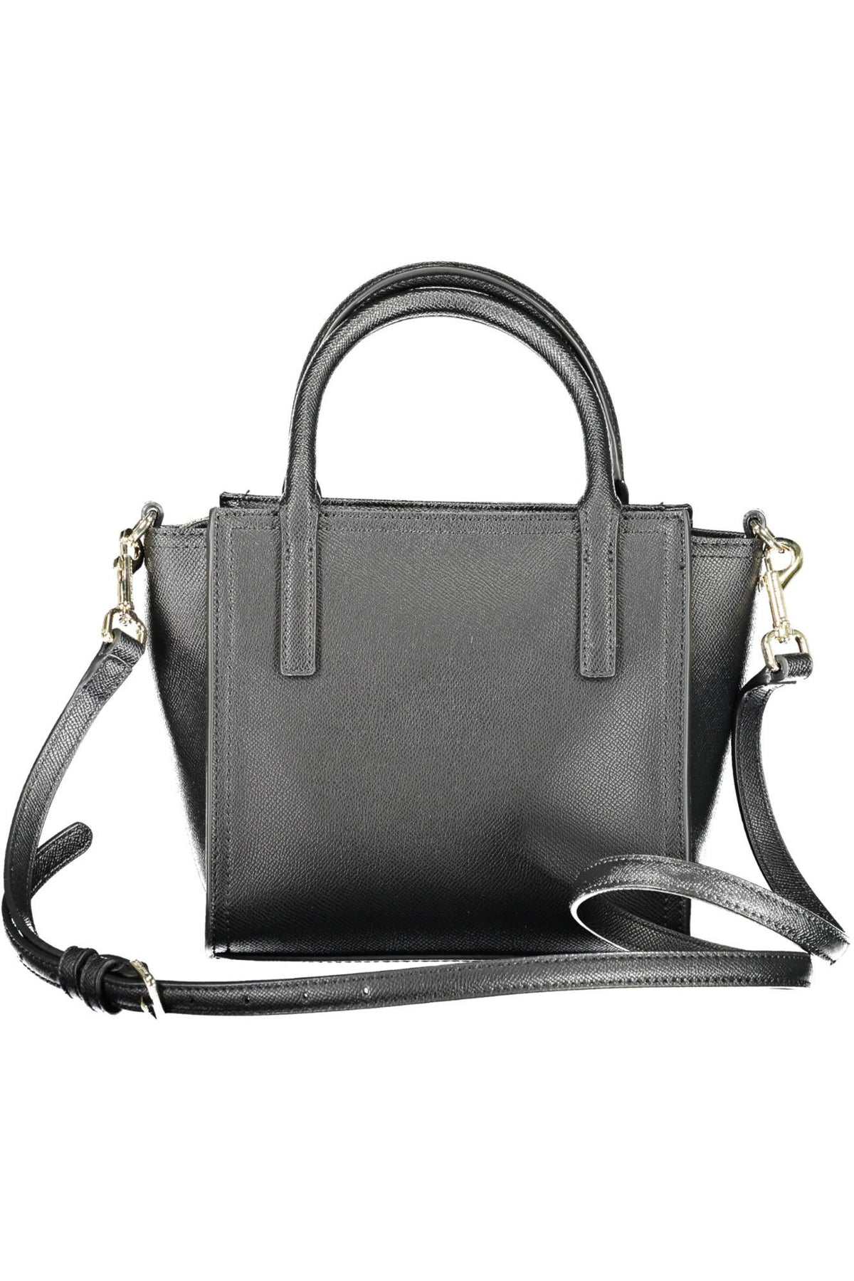 Tommy Hilfiger Elegant Black Shoulder Bag with Contrasting Details