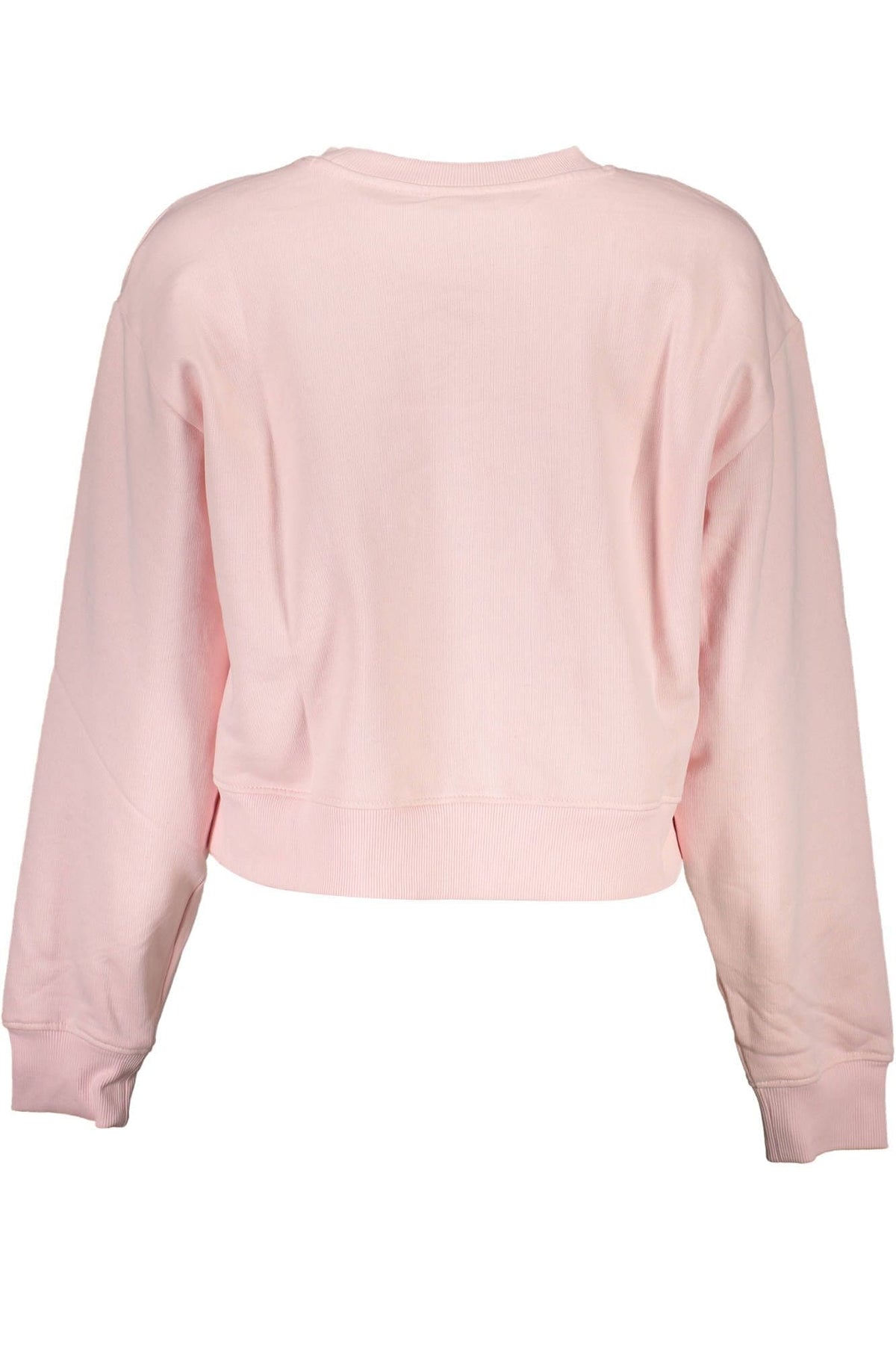 Sudadera de algodón orgánico rosa chic de Guess Jeans