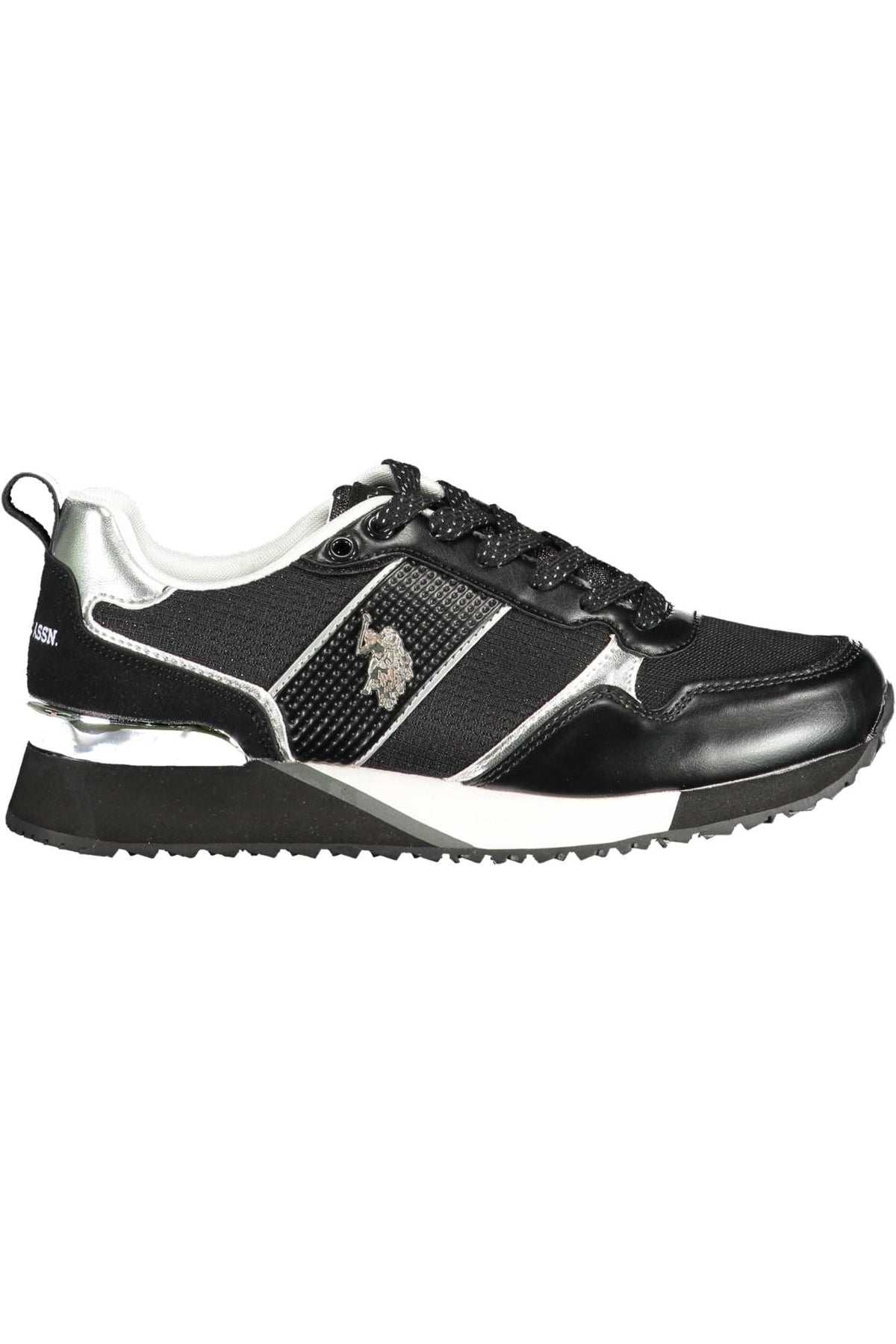 US POLO ASSN. Zapatillas blancas elegantes con suela con memoria