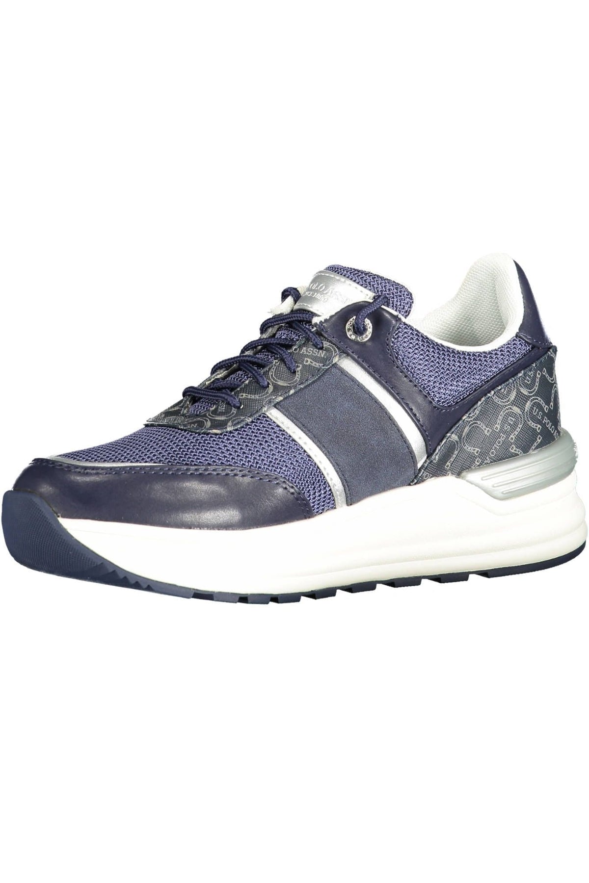 US POLO ASSN. Zapatillas deportivas elegantes con cordones en color azul