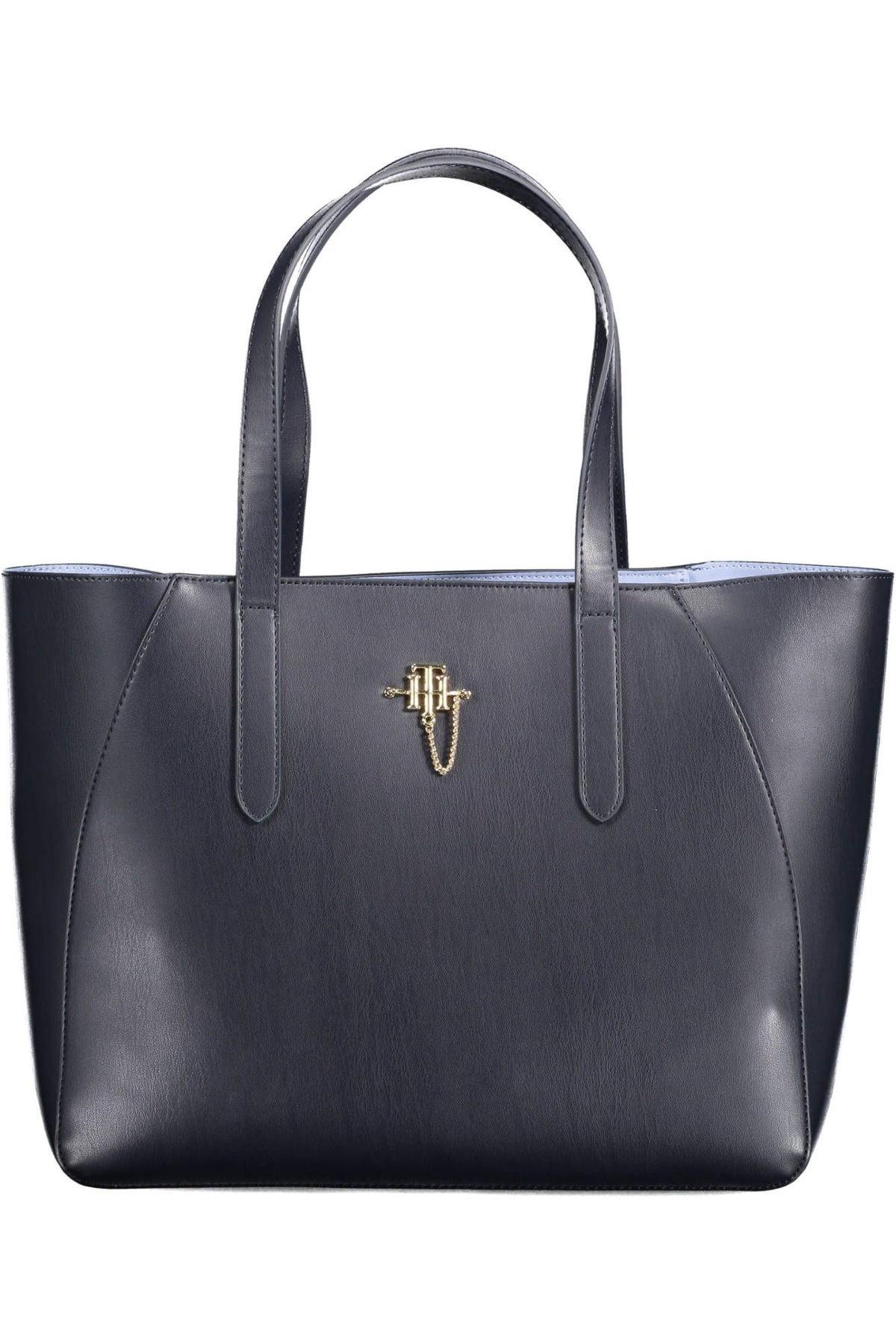 Tommy Hilfiger Chic Blue Shoulder Bag with Contrasting Details