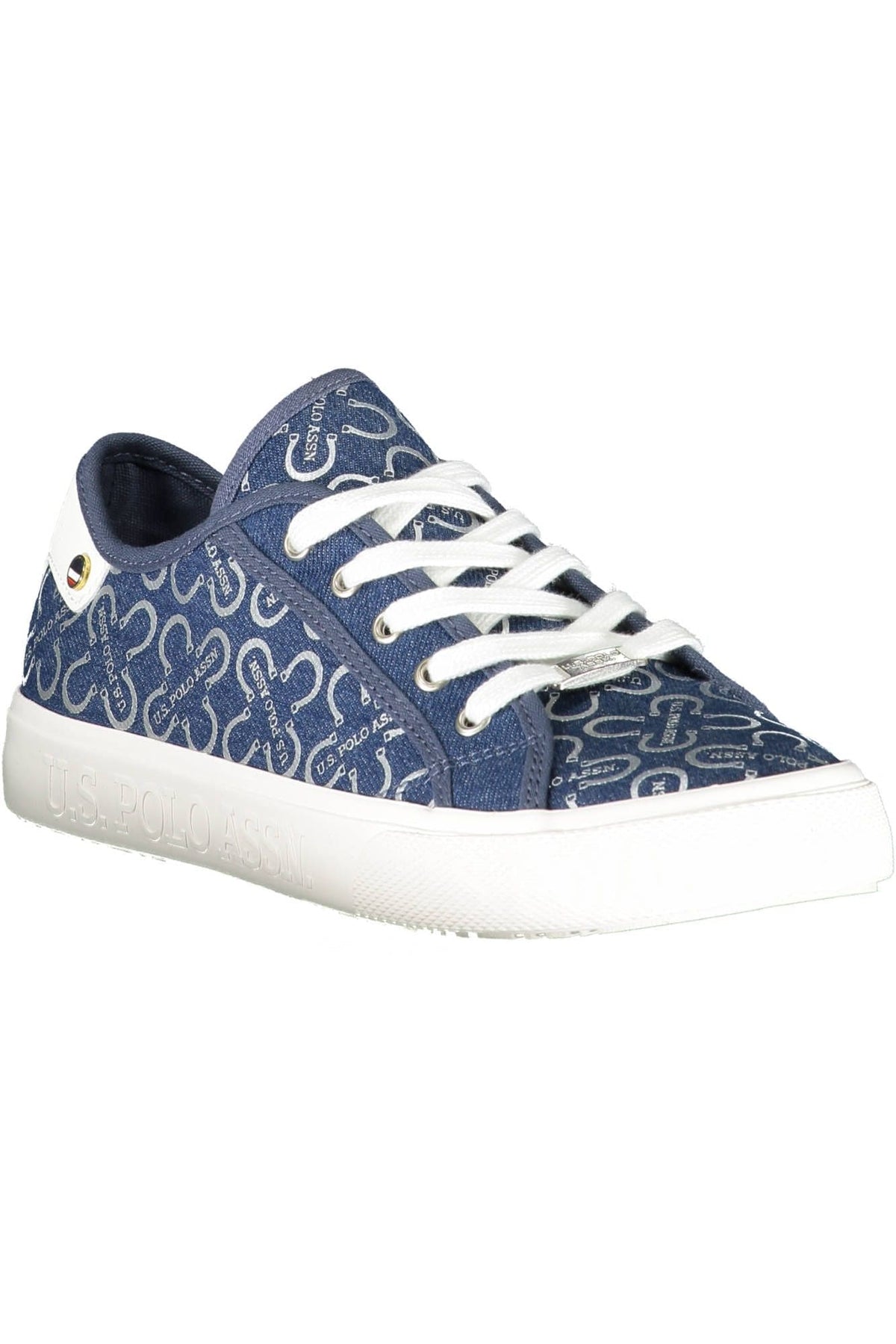 Baskets de sport à lacets bleu chic US POLO ASSN.