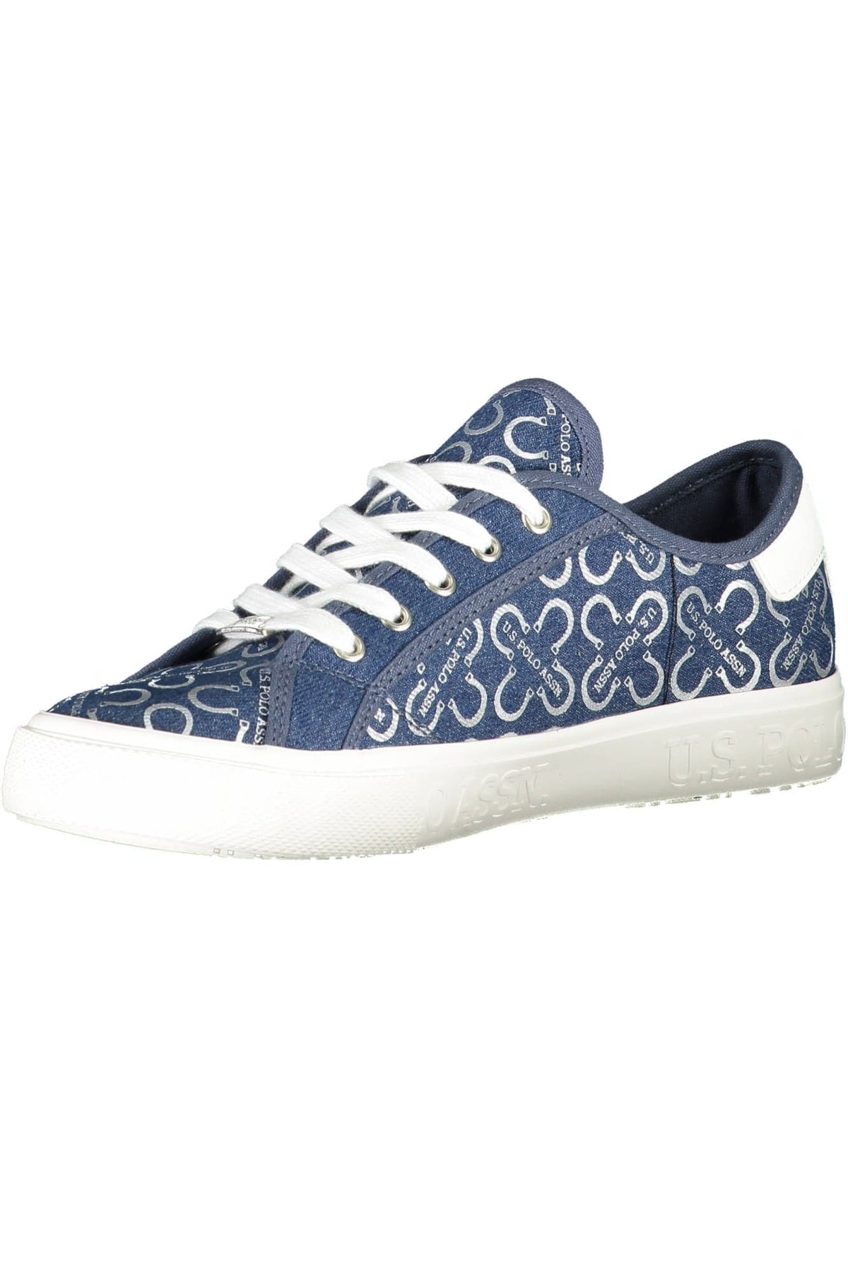 Baskets de sport à lacets bleu chic US POLO ASSN.