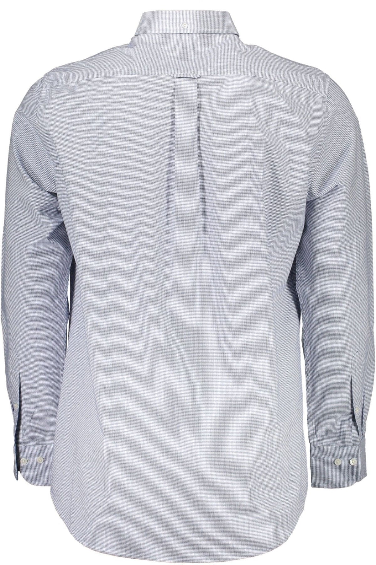 Chemise élégante en coton biologique mélangé bleu de Gant