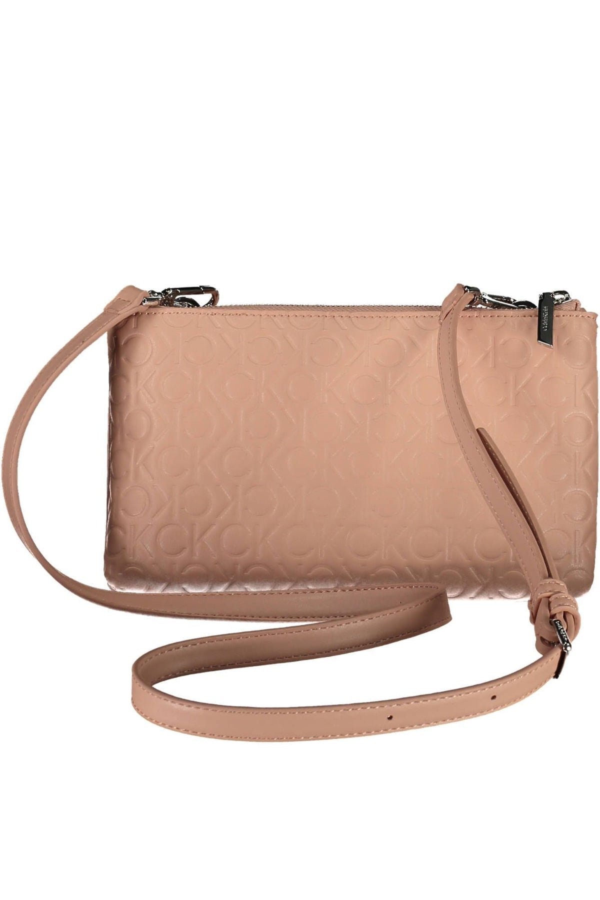 Calvin Klein Chic Pink Dual Compartment Shoulder Bag