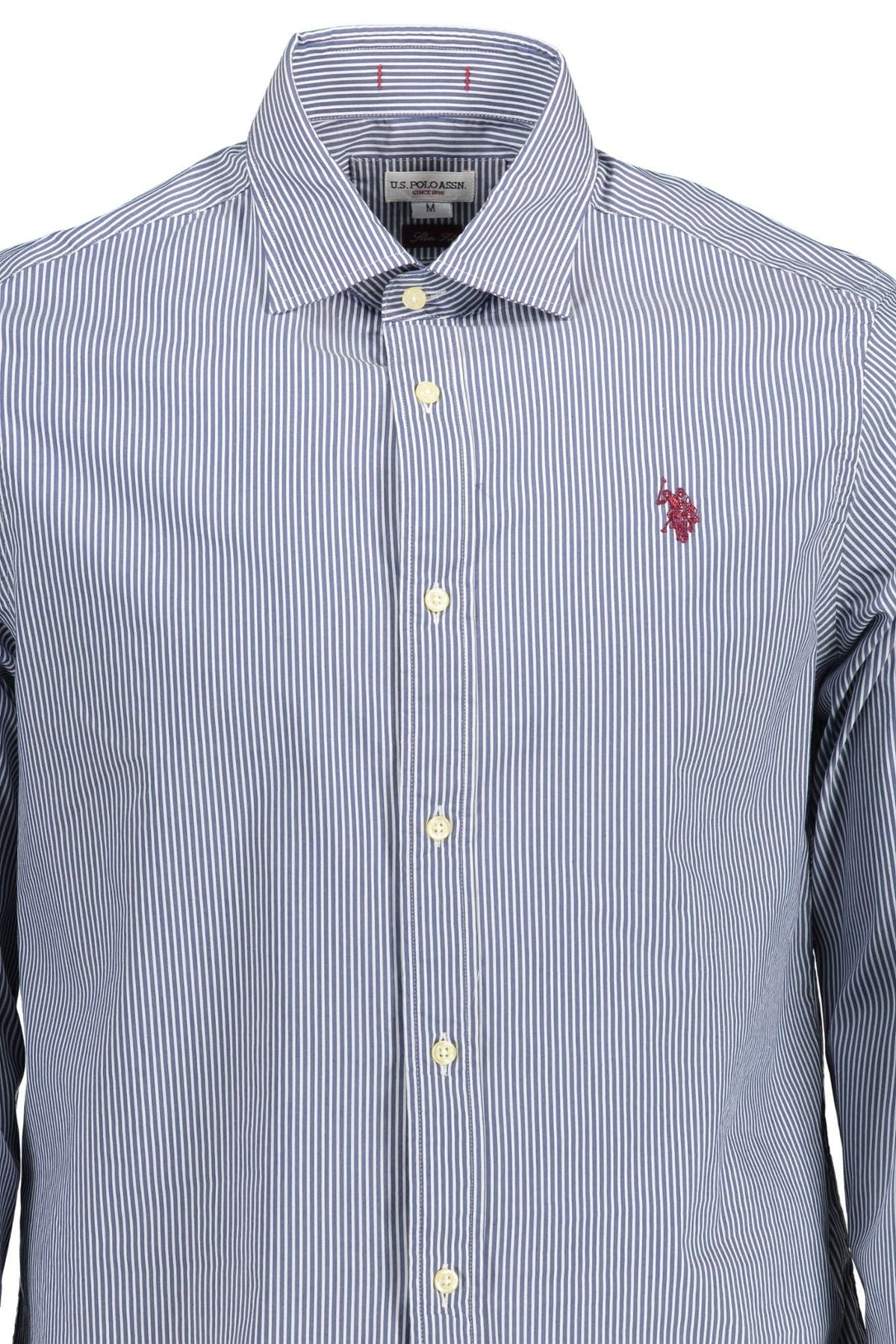 Camisa elegante de manga larga y corte ajustado de US POLO ASSN