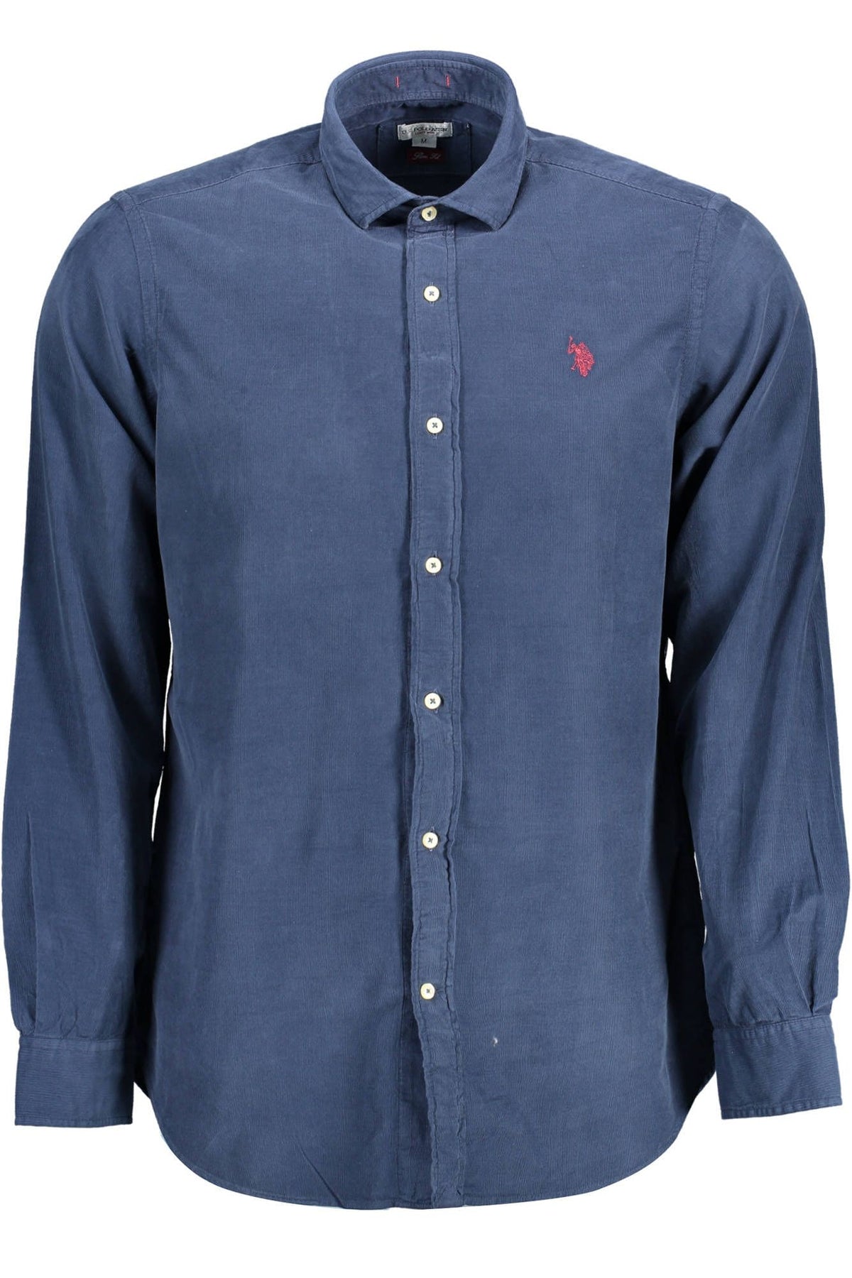 Chemise à manches longues coupe slim US POLO ASSN. avec col français