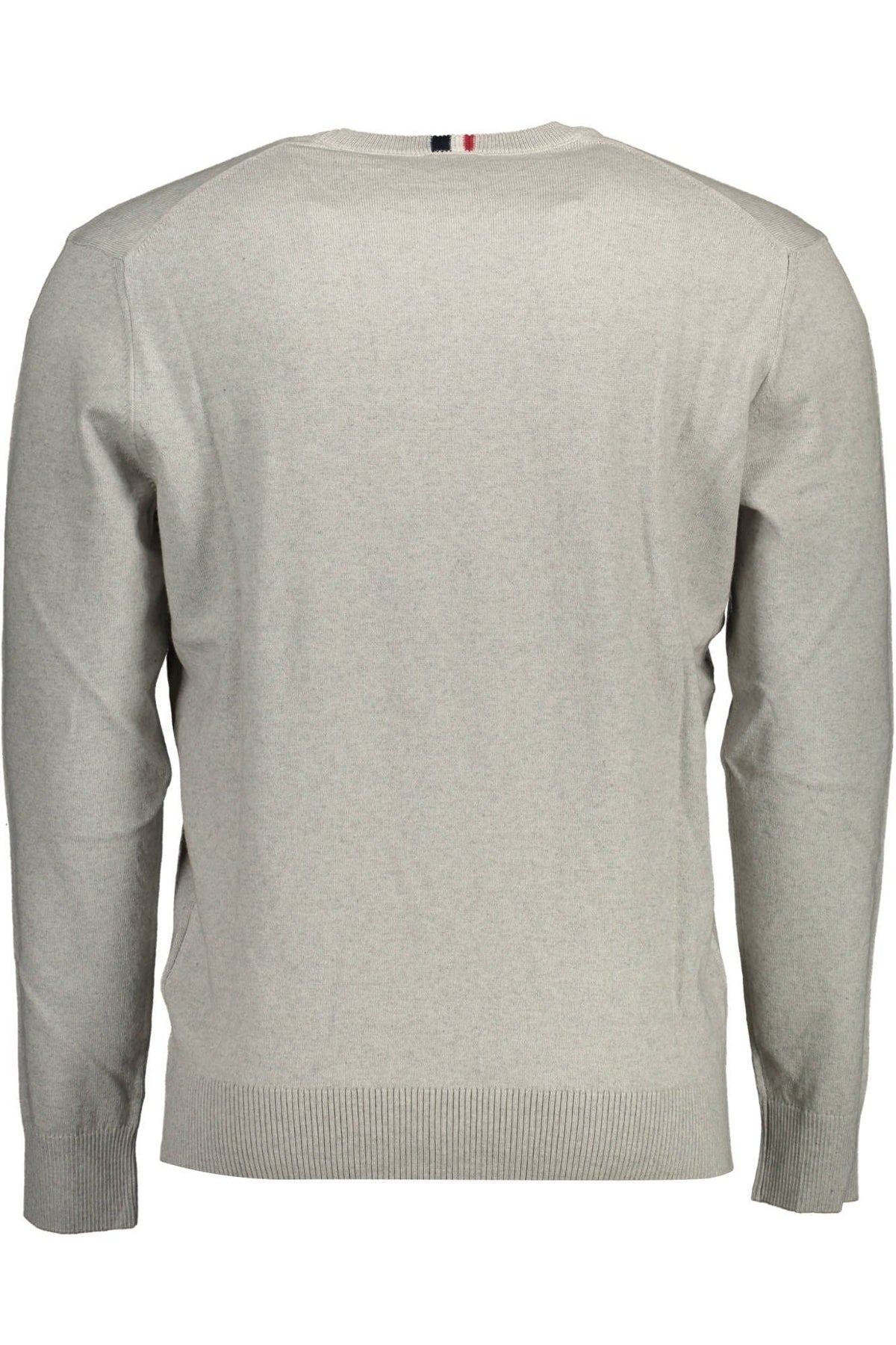 Pull élégant en coton et cachemire gris pour homme de US POLO ASSN.