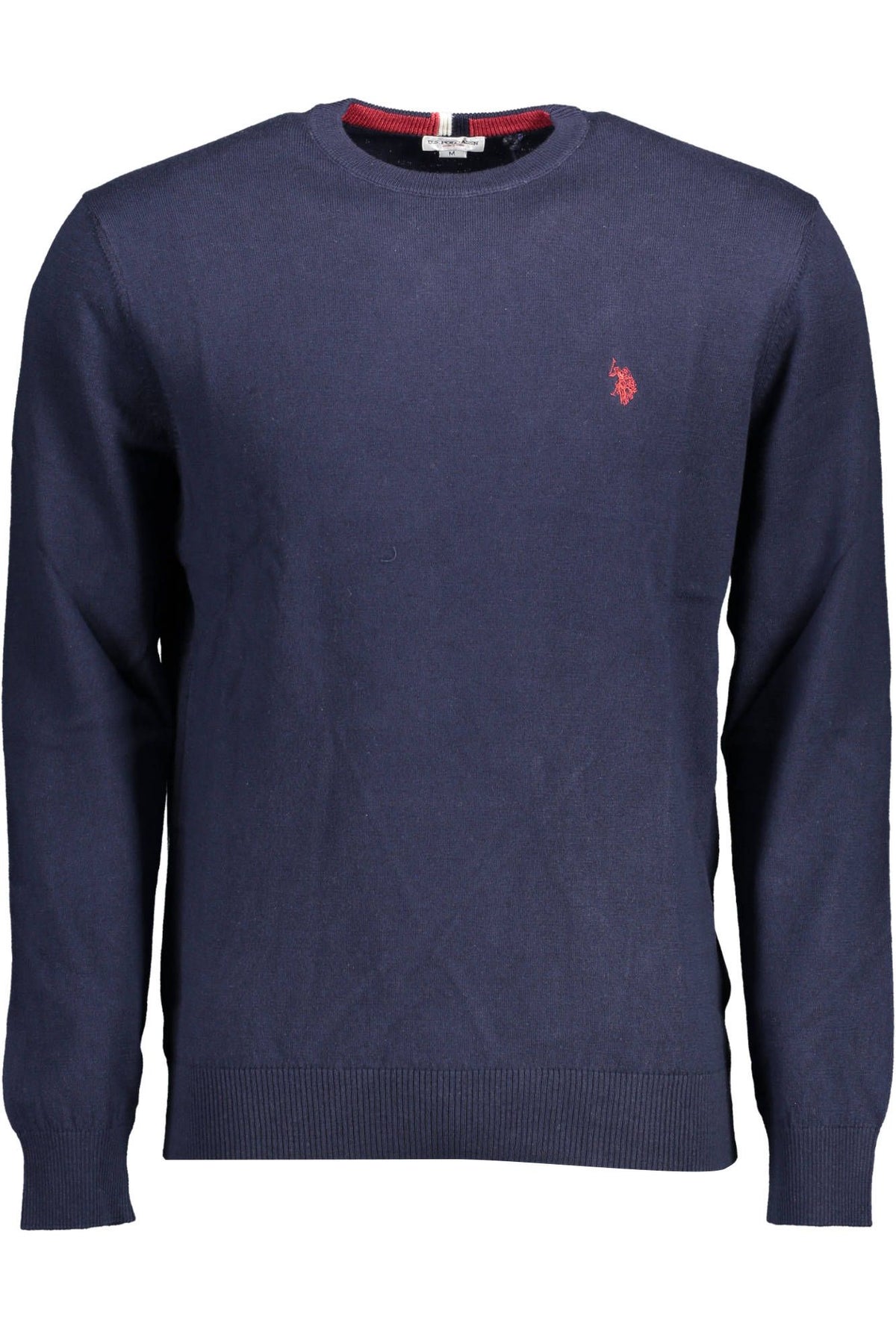 Pull sophistiqué en coton et cachemire bleu US POLO ASSN.