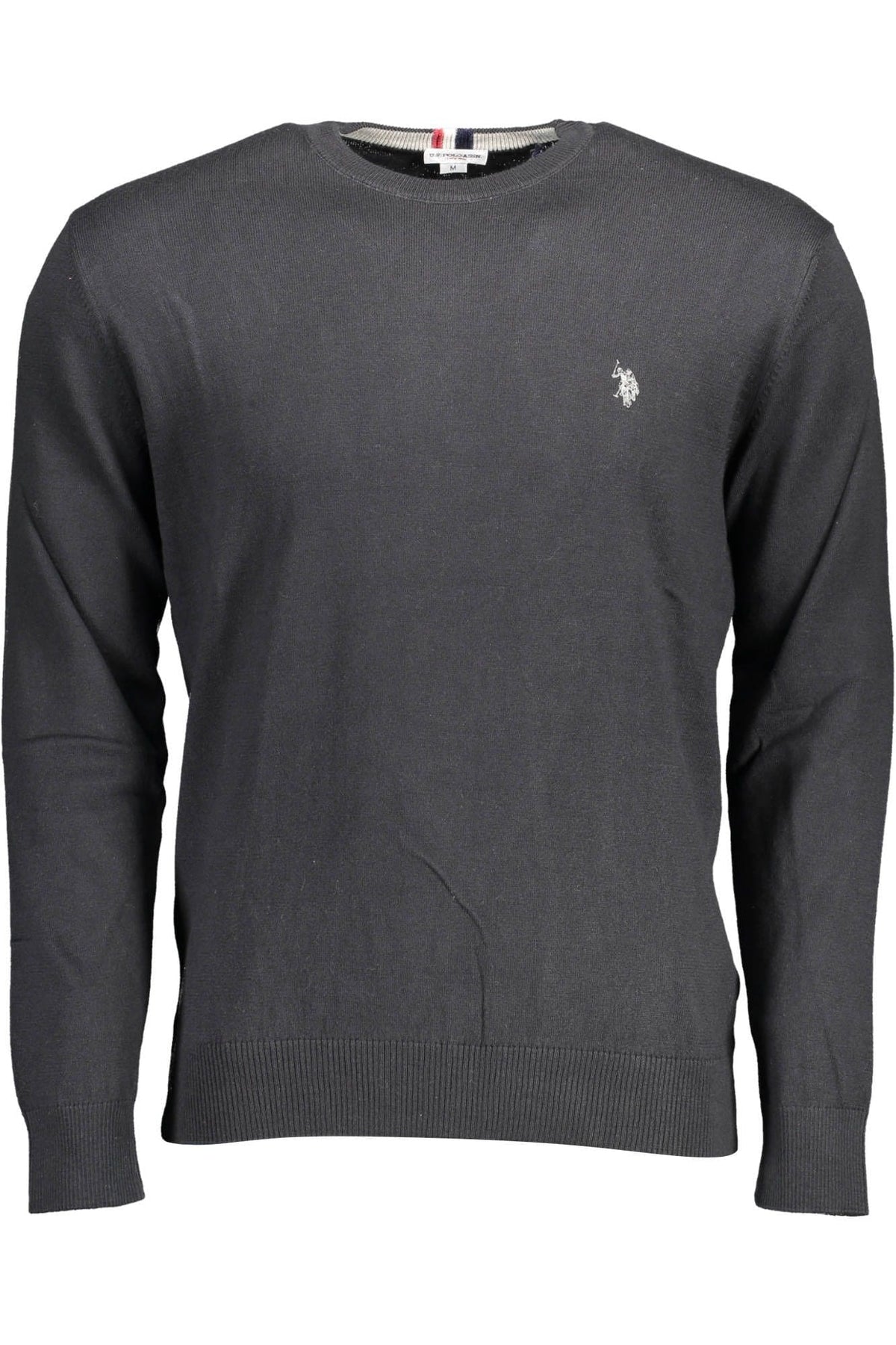 Pull élégant en coton et cachemire noir de US POLO ASSN.