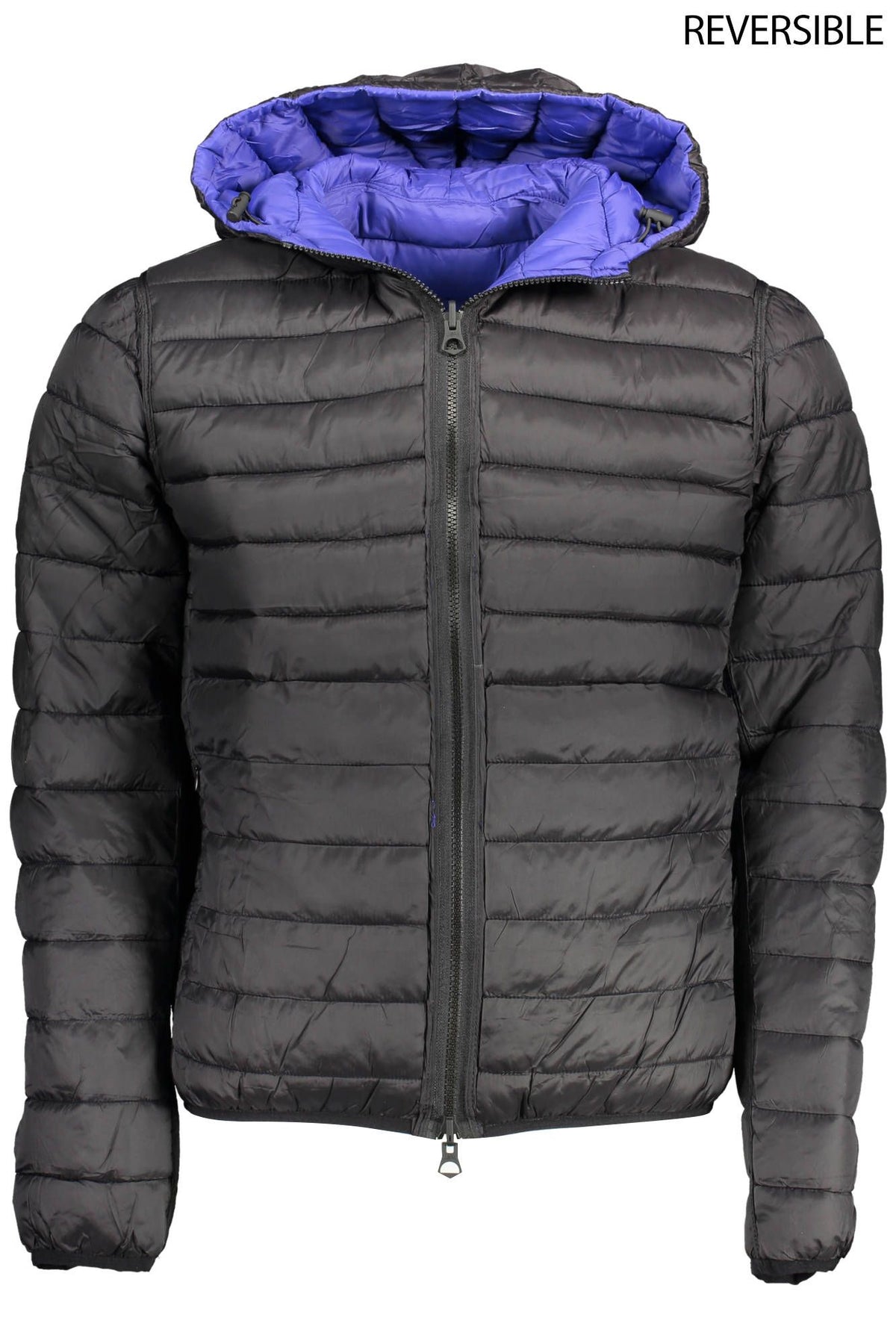 US POLO ASSN. Chaqueta informal reversible azul y negra