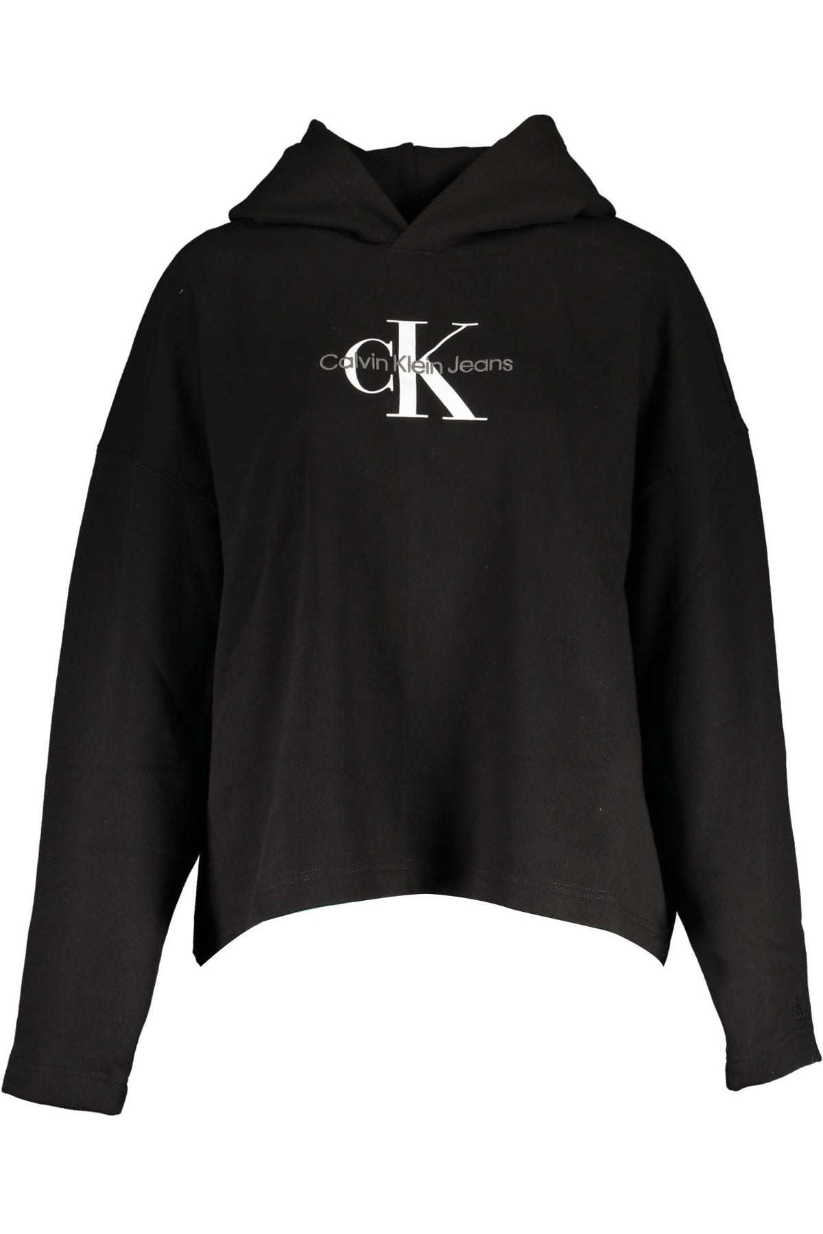 Calvin Klein Elegant Long-Sleeve Hooded Sweatshirt