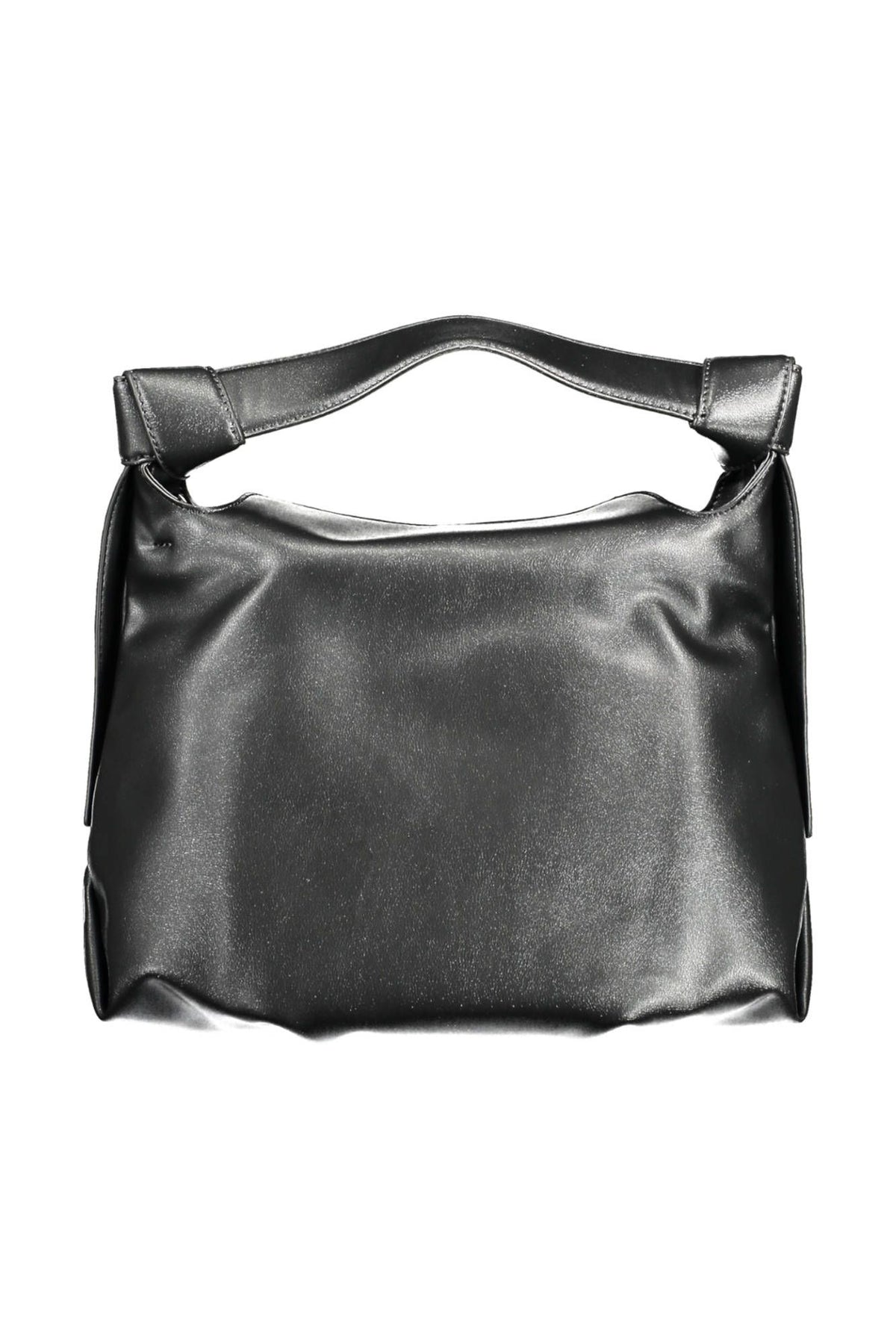 Calvin Klein Chic Contrast Detail Black Handbag