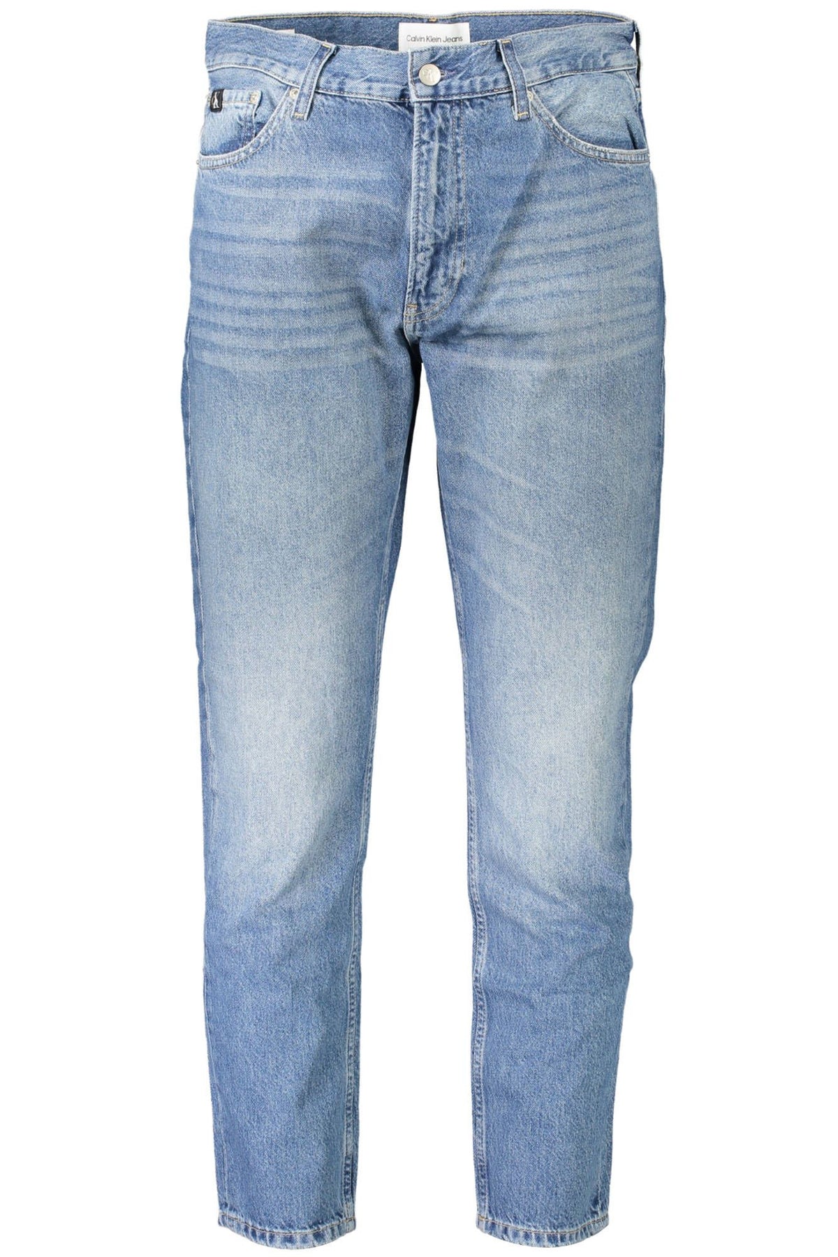 Calvin Klein Blue Cotton Men Jean