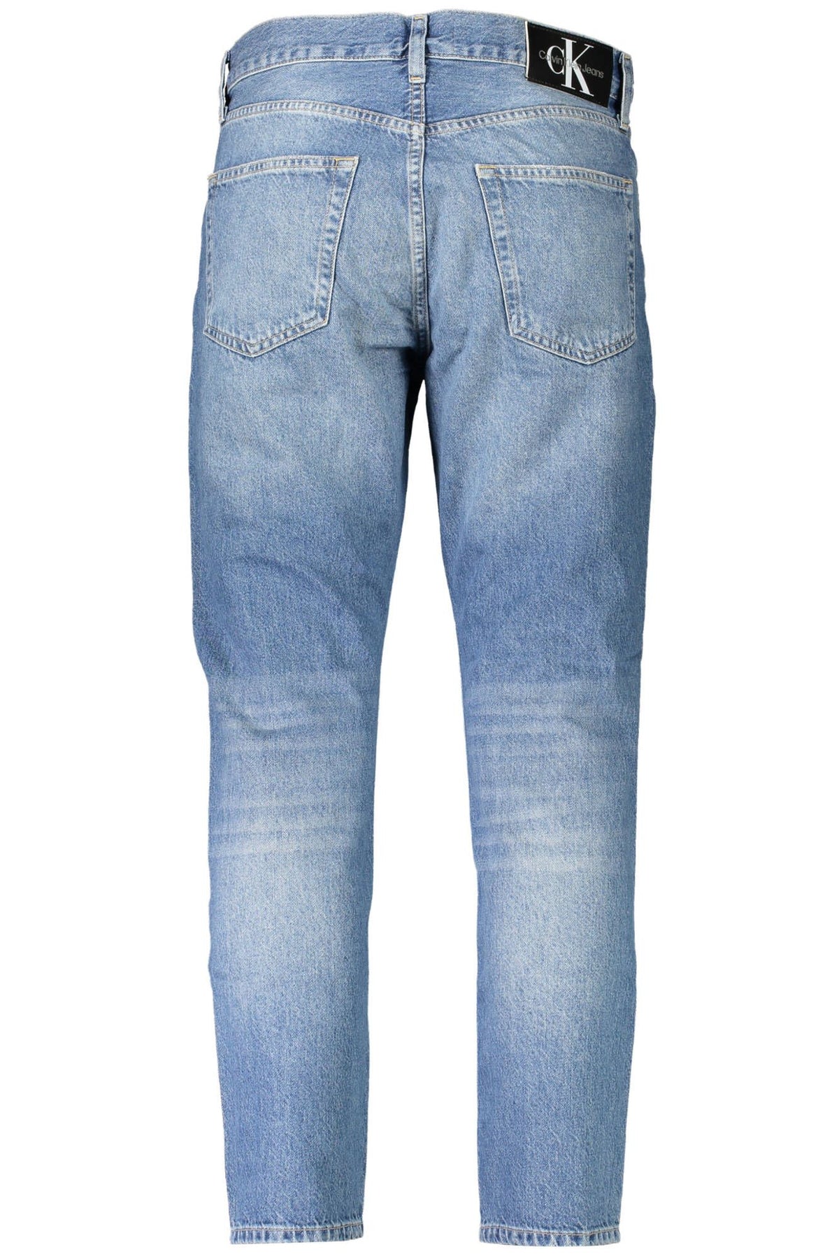 Calvin Klein Blue Cotton Men Jean