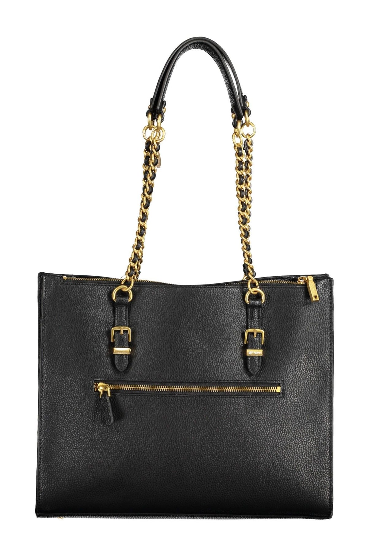 Sac à bandoulière à chaîne Guess Jeans Chic noir