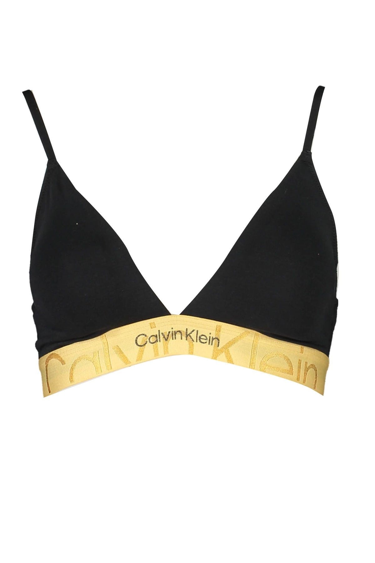 Calvin Klein Black Cotton Women Bralette