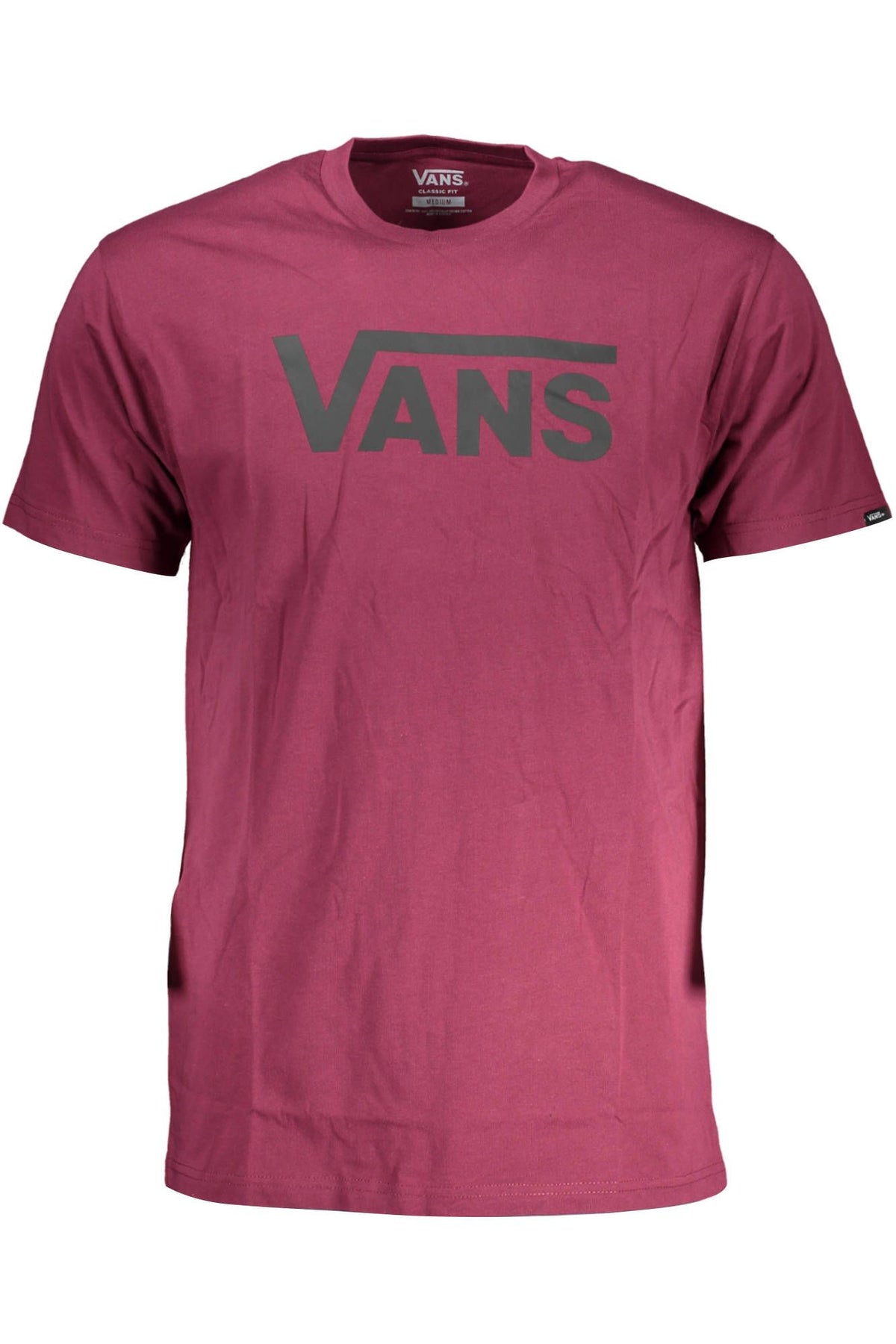 Camiseta de cuello redondo morada con corte clásico de Vans